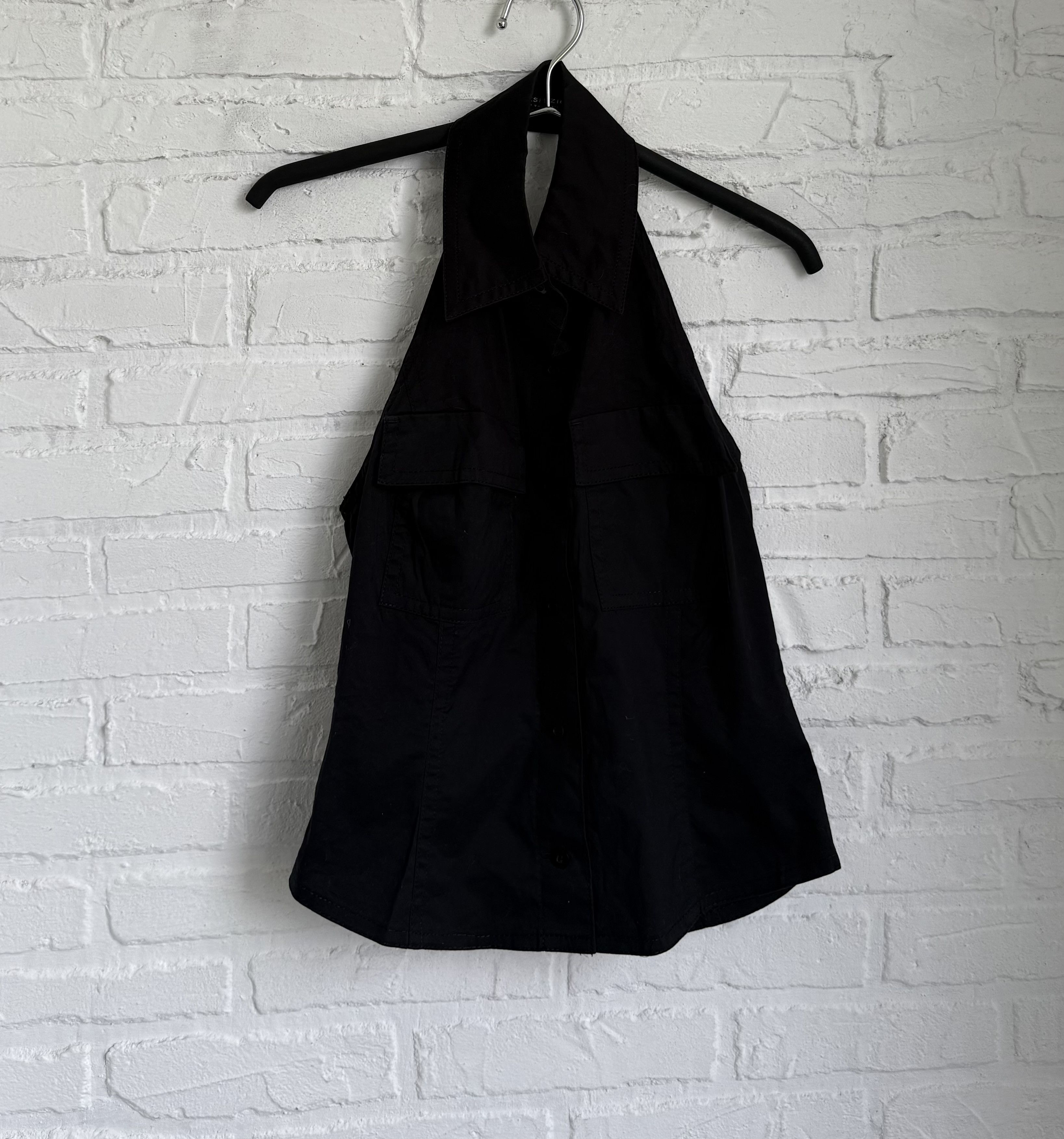 Japanese Brand Avantgarde Novespazio Noboru Yamafuji open back vest Size S / US 4 / IT 40 - 1 Thumbnail