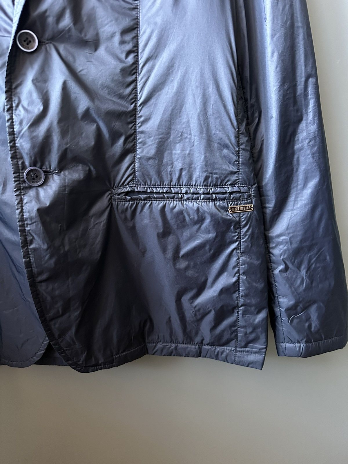 Dirk Bikkembergs Dirk Bikkembergs Nylon Blazer Jacket Size 56 Size US XL / EU 56 / 4 - 4 Thumbnail