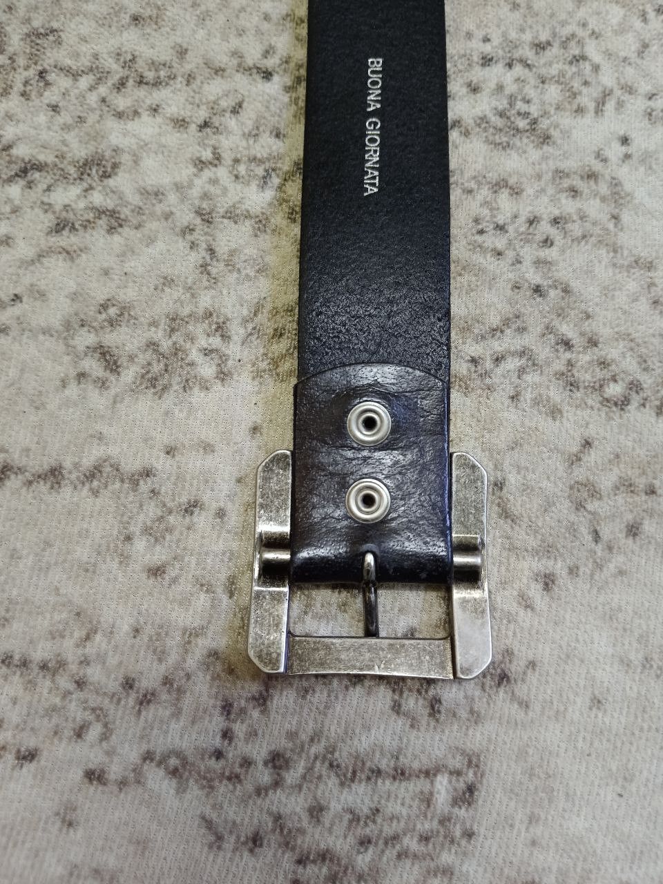 Leather BUONA STUDDED LEATHER BELT(SIZE 28-33 INCH) Size ONE SIZE - 5 Thumbnail
