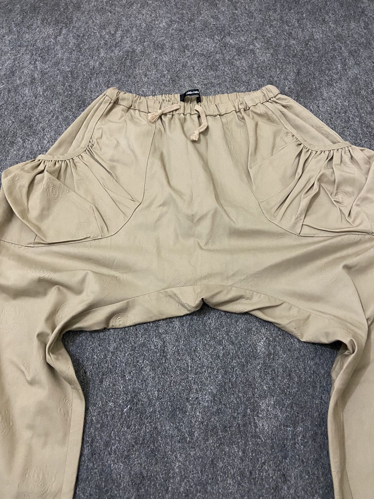 Issey Miyake net net baggy harem work pants Size 27" / US 4 / IT 40 - 3 Thumbnail