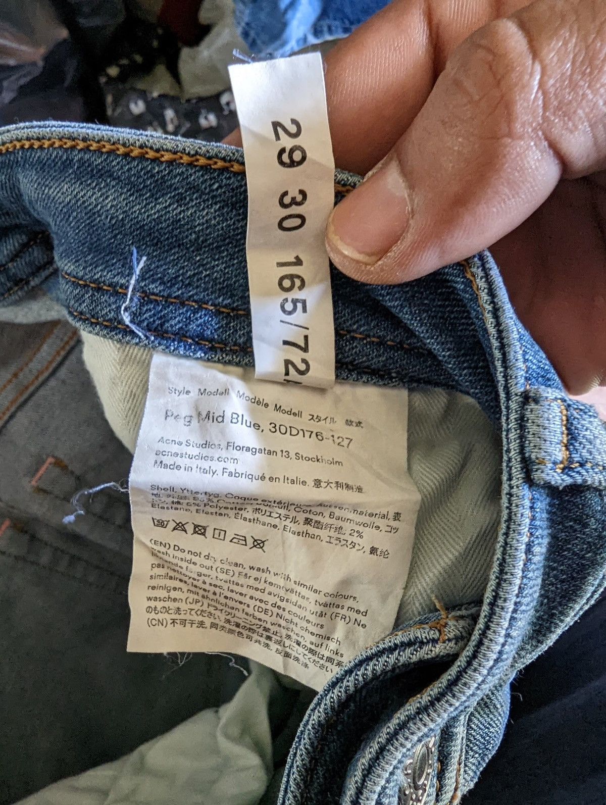 Acne Studios Acne studio Skinny Jeans Destress Size 29" - 3 Thumbnail