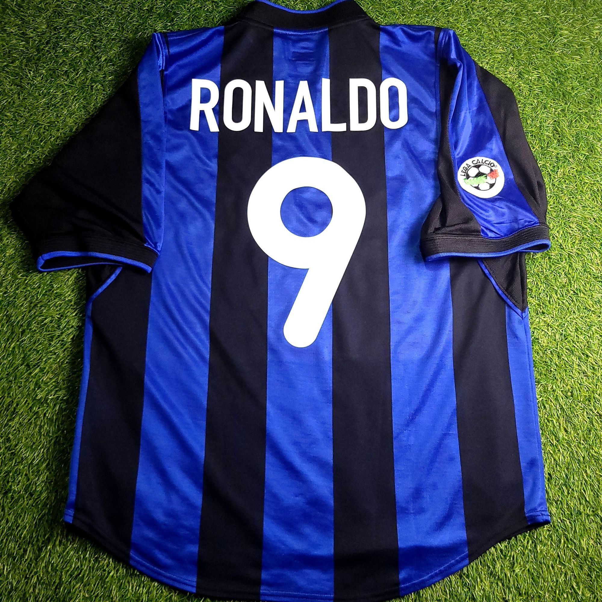 Nike × Vintage INTER MILAN 2003-04 GOALKEEPER GK HOME KIT FOOTBALL
