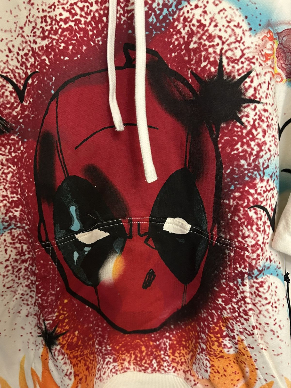 Civil Regime × Marvel Comics NWT Medium Sized Civil Regime Deadpool Airbrush Hoodie Size US M / EU 48-50 / 2 - 2 Thumbnail