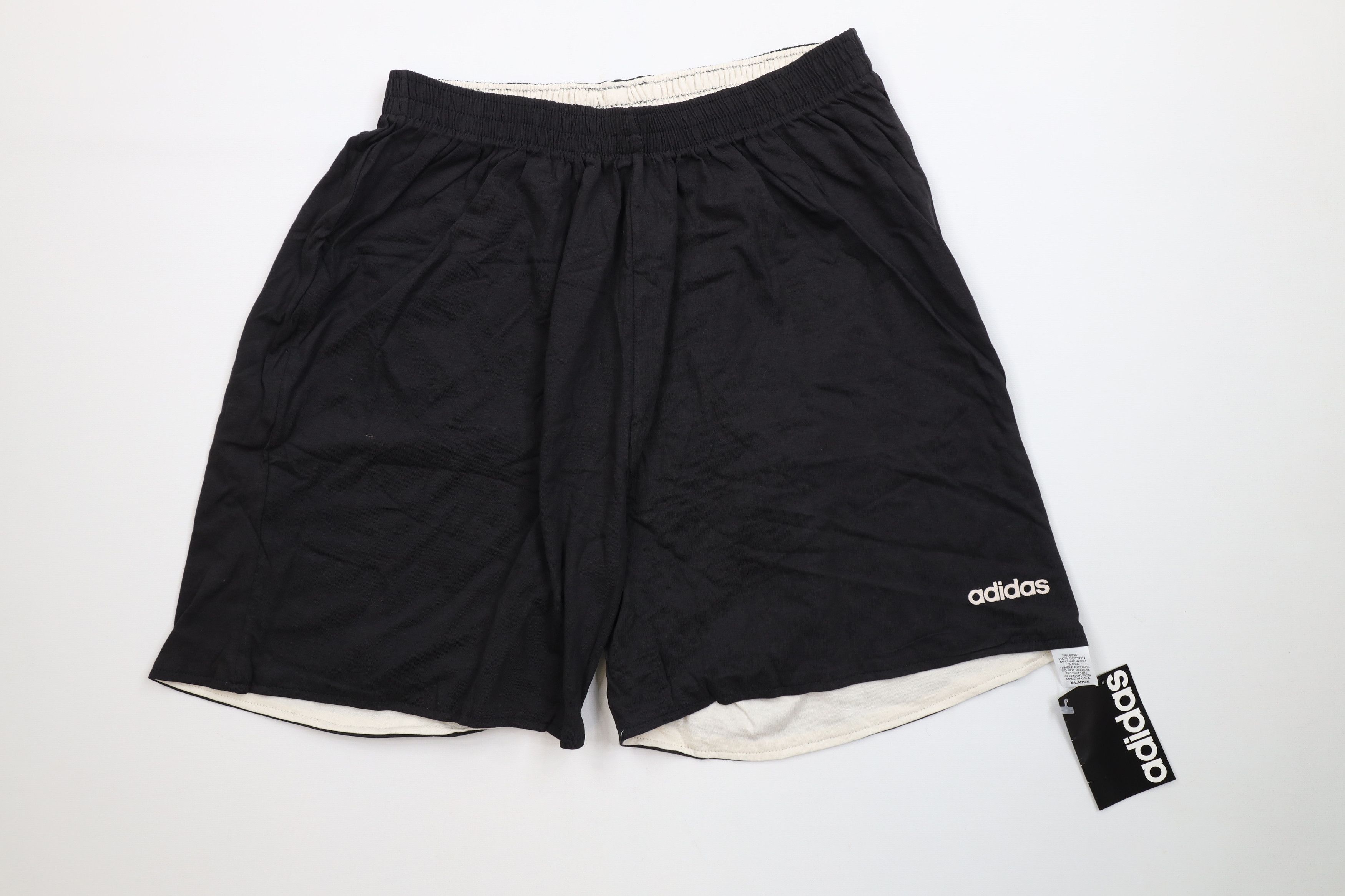 Adidas Deadstock Vintage 90s Adidas Reversible Knee Shorts USA Size US 36 / EU 52 - 1 Thumbnail