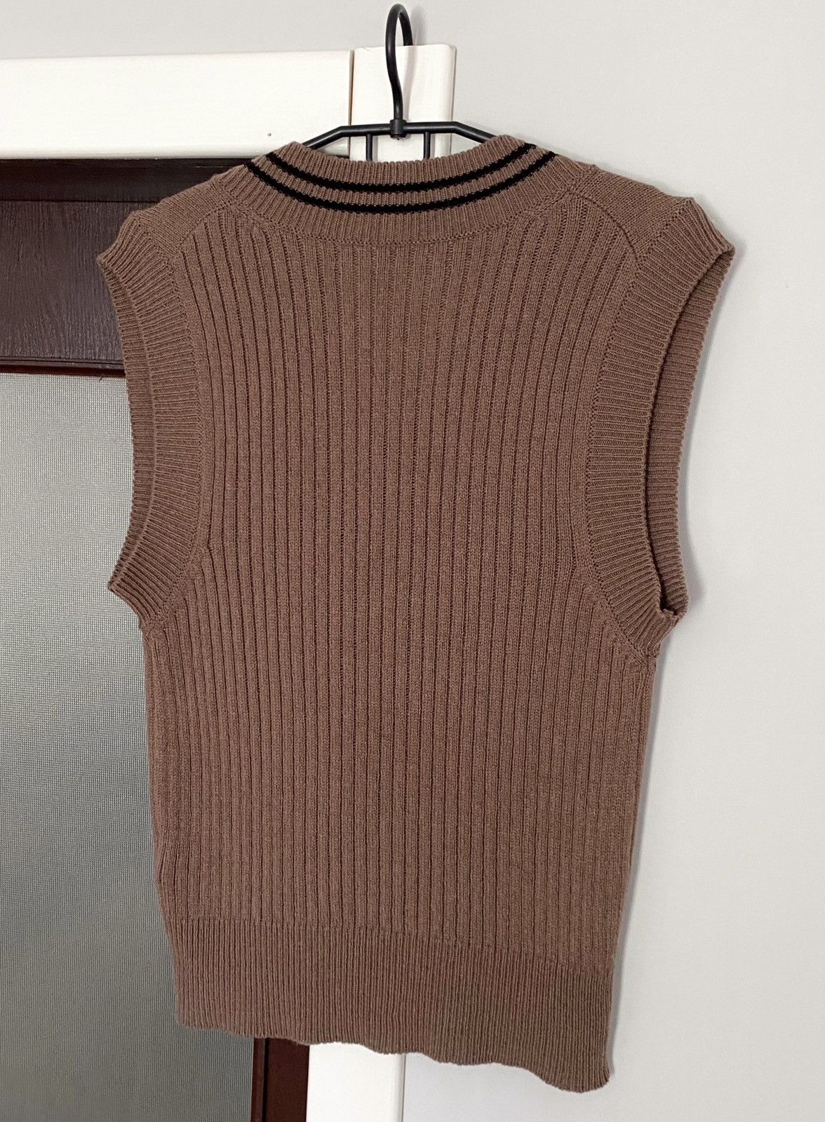 Margaret Howell MHL Margaret Howell Brown Knitted Wool Vest Size XS / US 0-2 / IT 36-38 - 11 Thumbnail