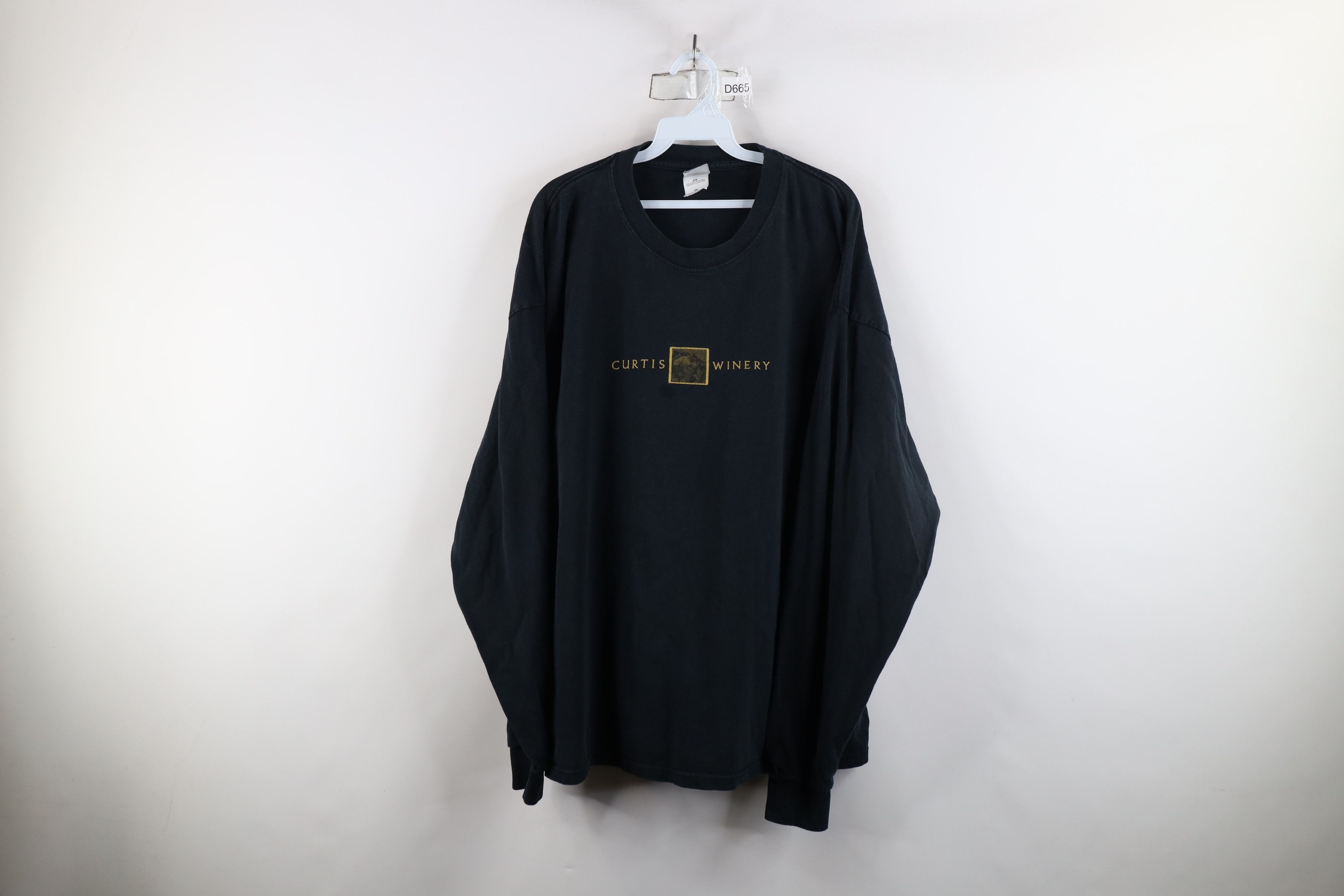 Vintage Vintage 90s Streetwear Winery Wine Long Sleeve T-Shirt Size US XXL / EU 58 / 5 - 1 Thumbnail