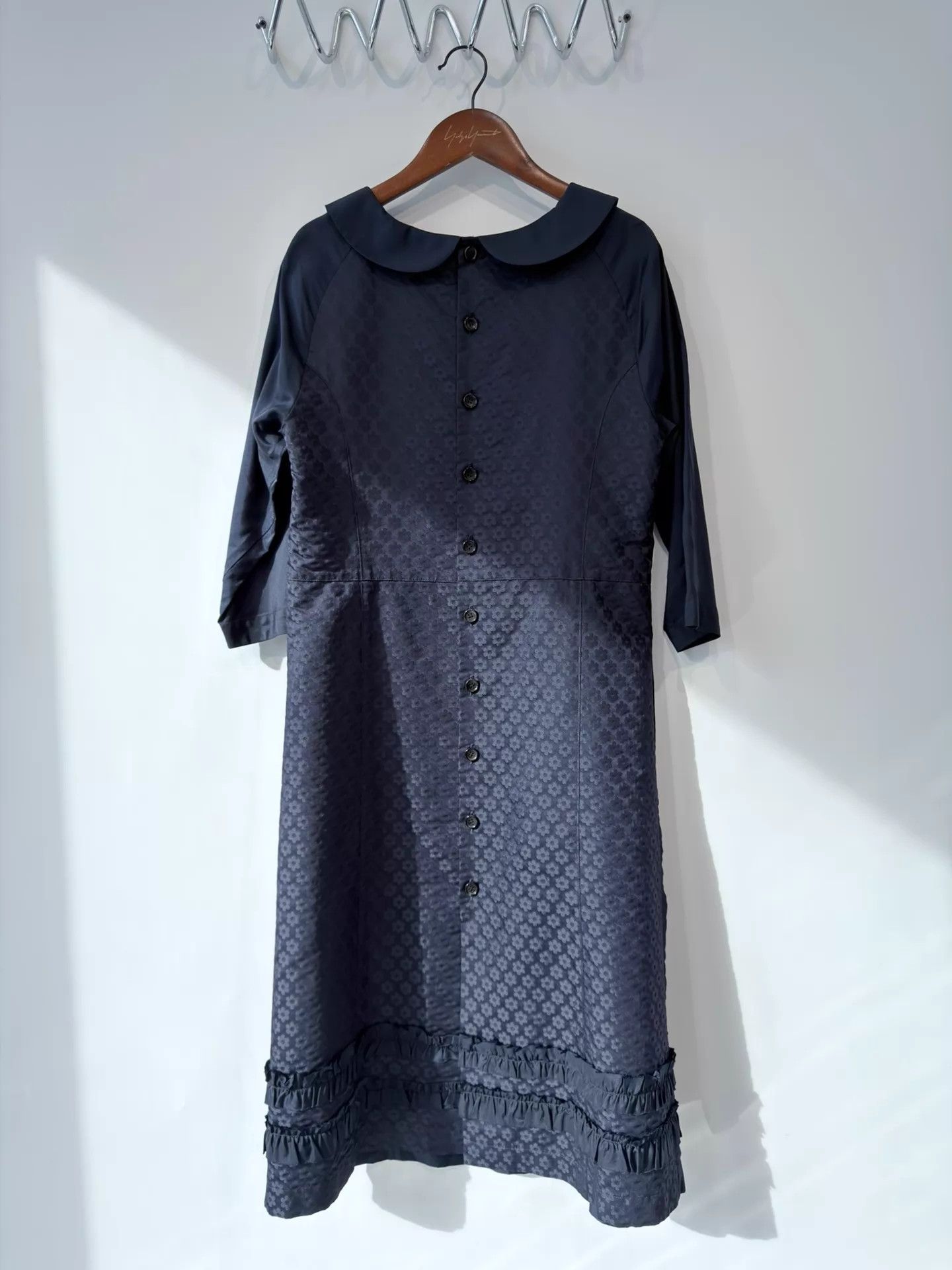 Comme des Garcons CDG Tricot Summer Long Dress Lace Subtle Pattern