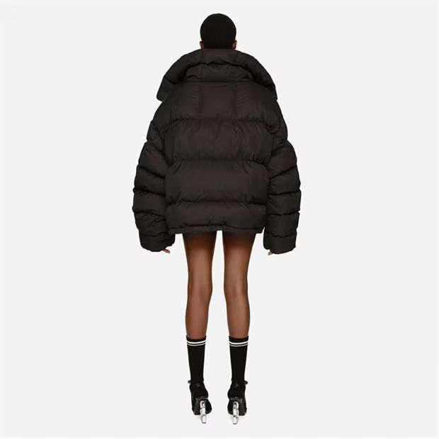 Dolce & Gabbana o1g2r1mq1024 Padded Nylon Down Jacket in Black Size M / US 6-8 / IT 42-44 - 4 Thumbnail