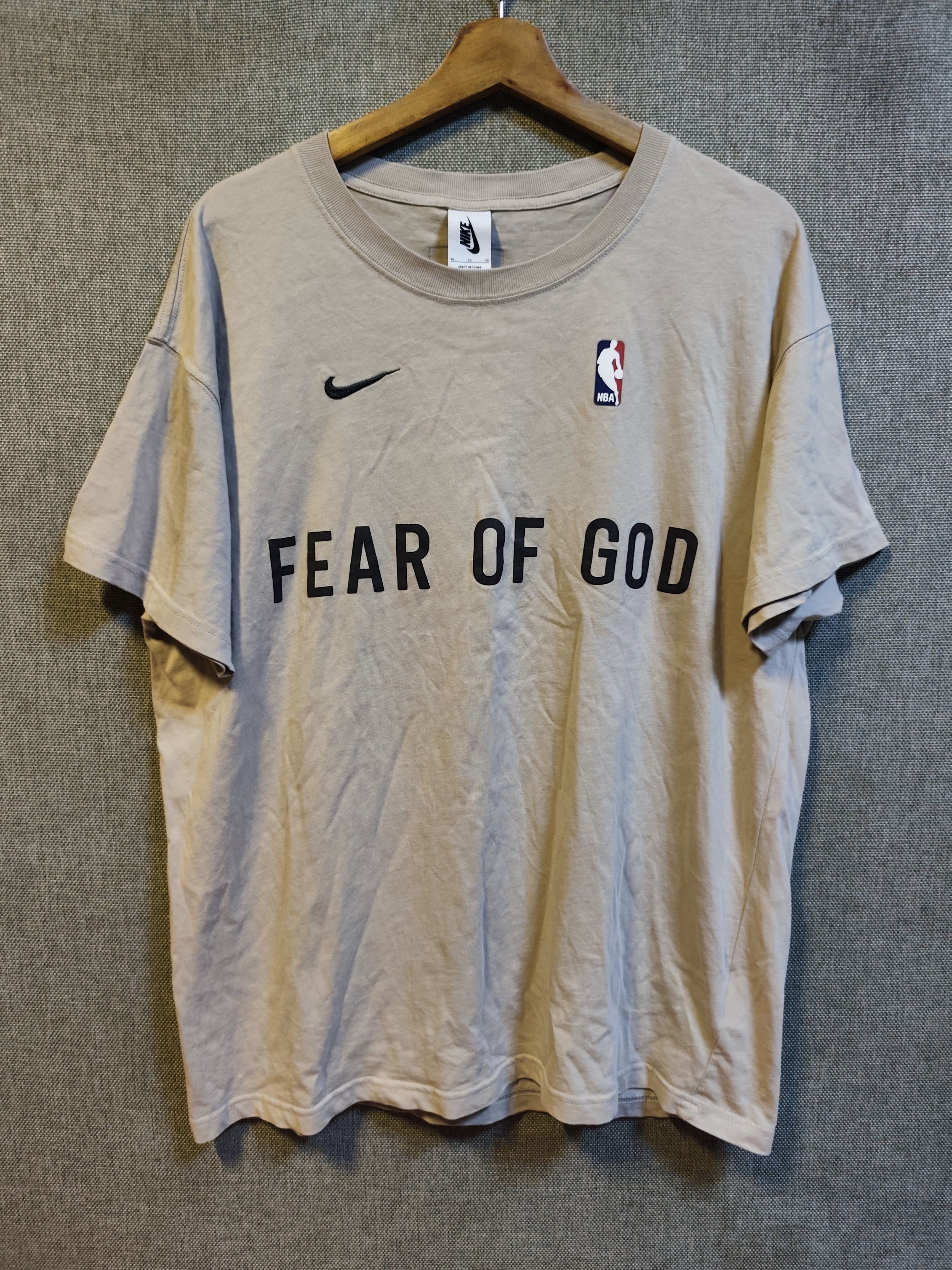 Fear of God × NBA × Nike NIKE x FEAR OF GOD Oatmeal Warm Up