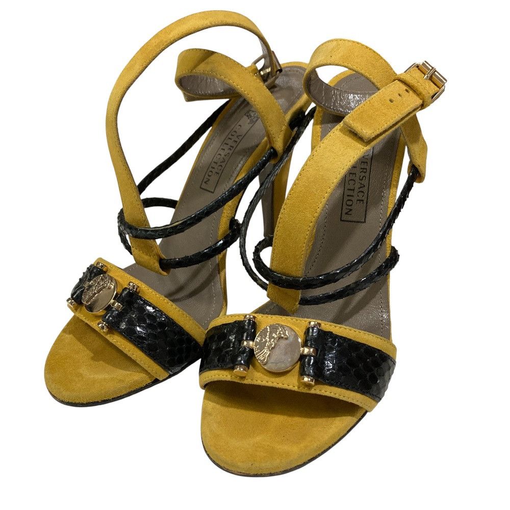Versace Versace Collection Sandals Leather Shoes DUTY FREE for USA