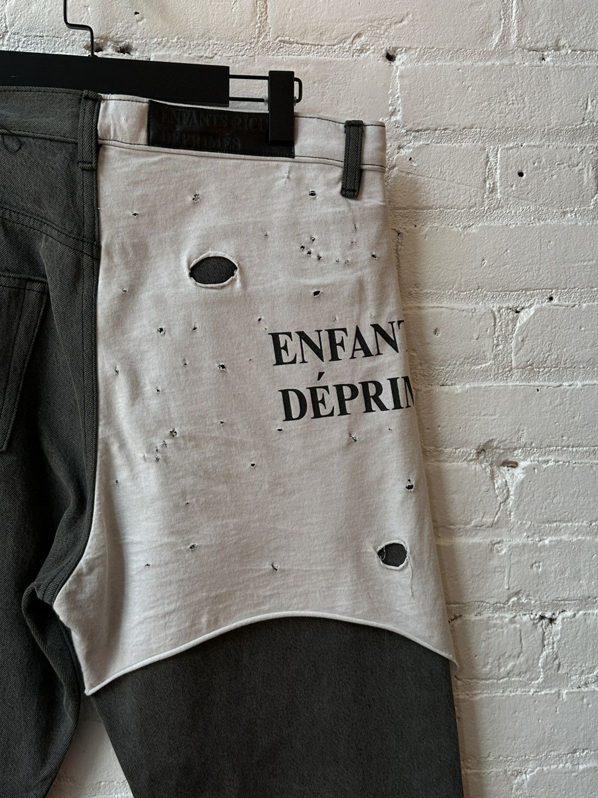 Enfants Riches Deprimes EARLY ERD DISTRESSED T SHIRT PANTS SZ 36 Size US 36 / EU 52 - 3 Thumbnail
