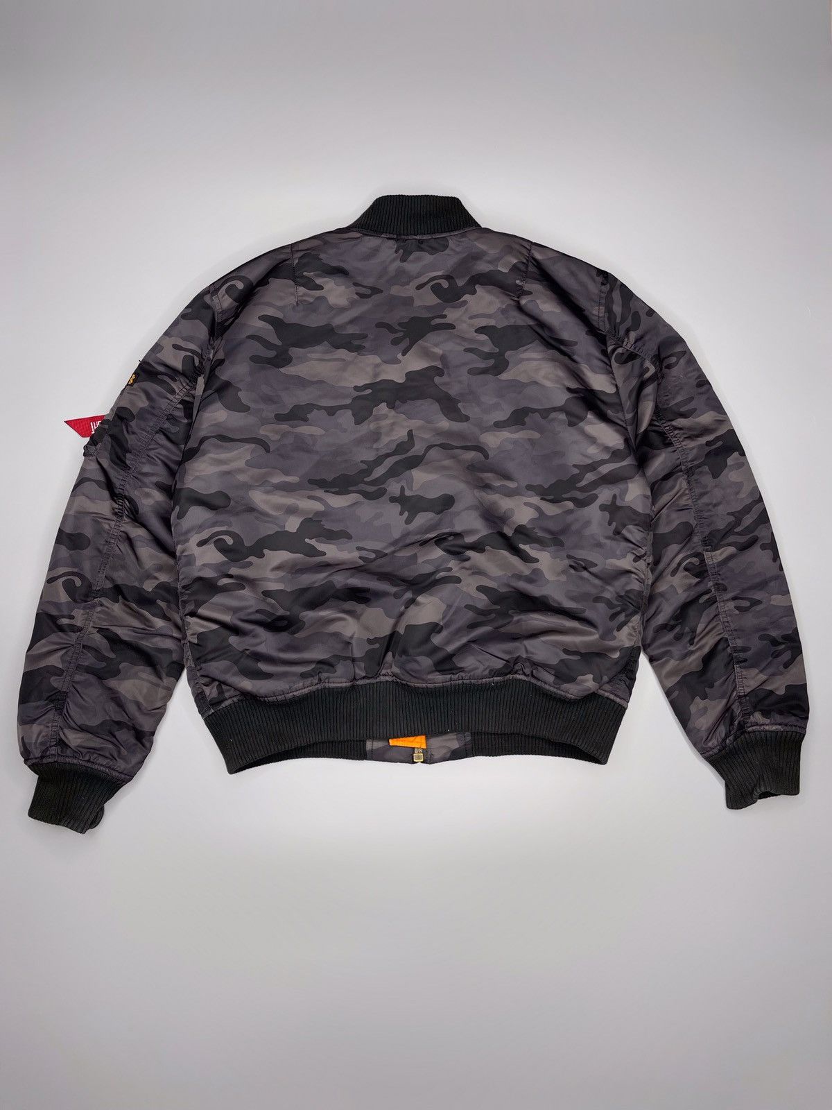 Alpha Industries Vintage Y2k Alpha Industries Bomber Jacket MA-2 Size US XL / EU 56 / 4 - 8 Thumbnail