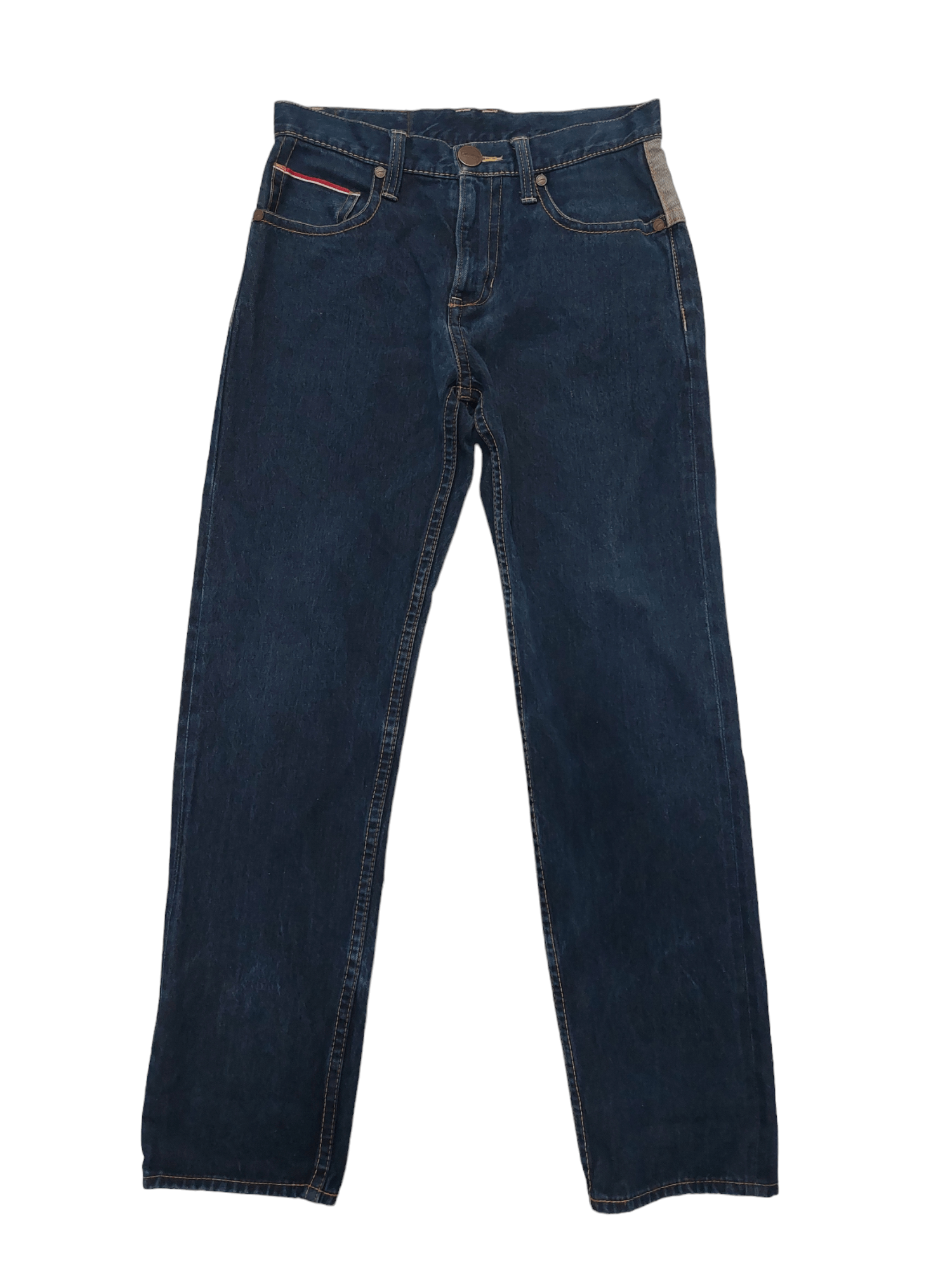 Other Co & Lu Big Logo Selvedge Denim Size US 30 / EU 46 - 4 Thumbnail