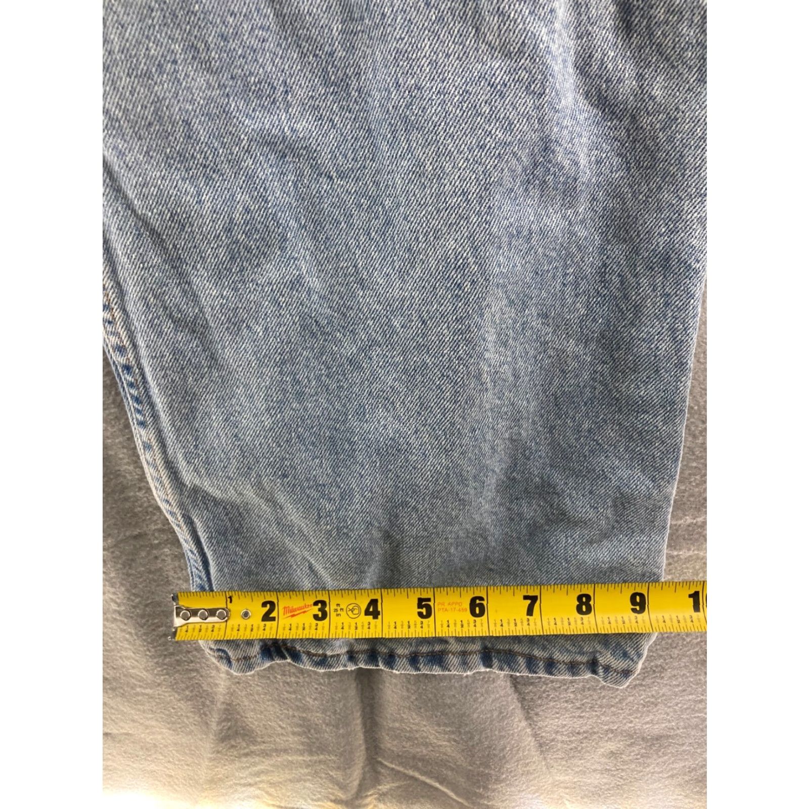 Vintage Urban Pipeline Jeans Regular Straight 42x32 Blue Denim 5-Pocket Mens Adults Stonewashed Light Size 42 Size US 42 / EU 58 - 4 Thumbnail