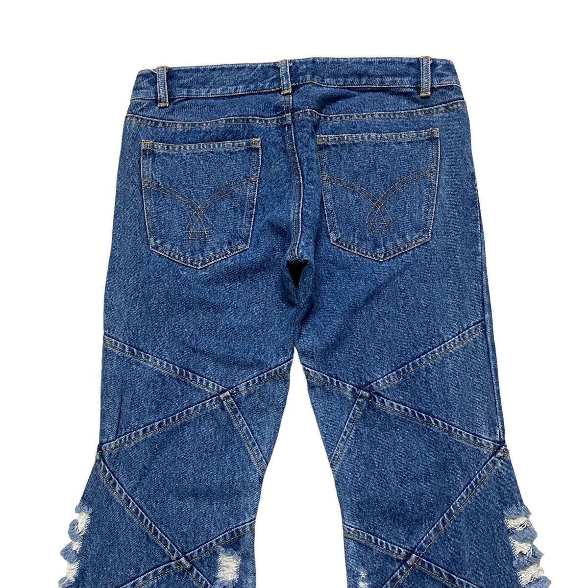Japanese Brand FOU DE TOI Denim Flare Jeans Size US 28 / EU 44 - 9 Thumbnail