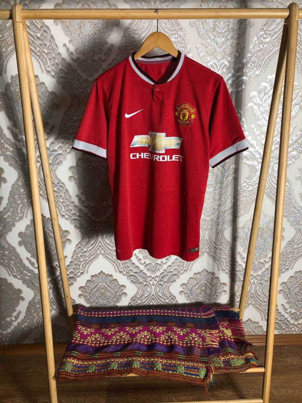 Nike VINTAGE NIKE FC MANCHESTER UNITED ENGLAND SOCCER JERSEY Y2K Size US XL / EU 56 / 4 - 1 Thumbnail