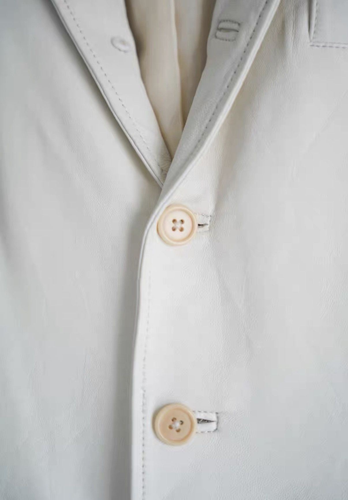 Yohji Yamamoto Yohji Yamamoto 10ss Bankrupt Era Sheepskin Blazer K4 Size US M / EU 48-50 / 2 - 4 Thumbnail