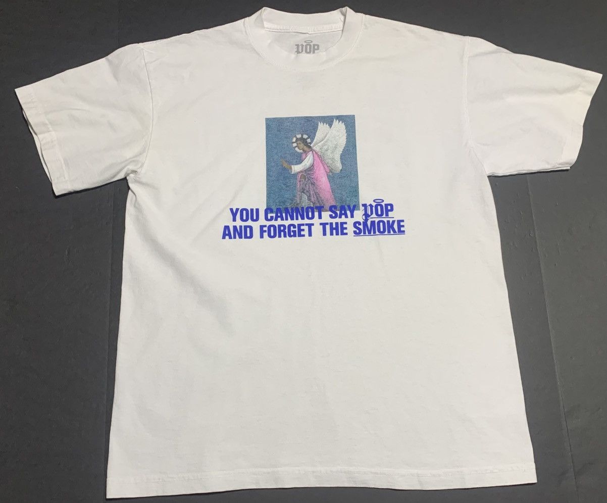 Rap Tees Palm Angels x Pop Smoke Limited Shirt Size Medium Size US M / EU 48-50 / 2 - 1 Thumbnail