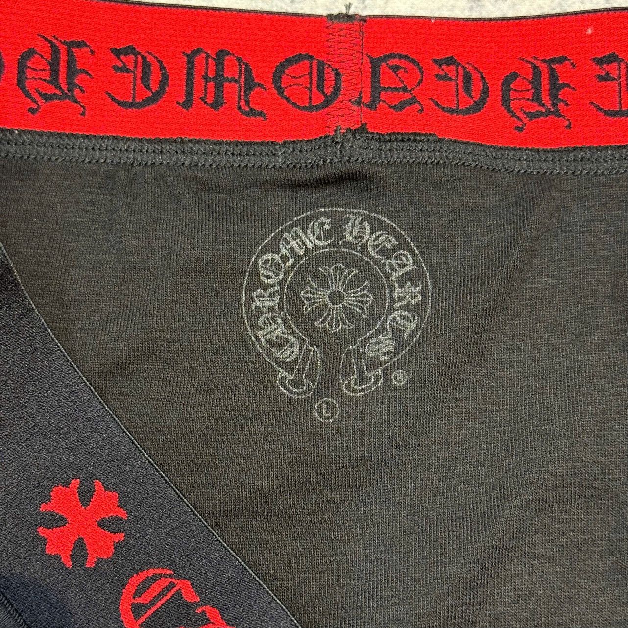 Chrome Hearts CHROME HEARTS EYES CLASSIC RIB BOXER BRIEF BLACK Size ONE SIZE - 3 Thumbnail