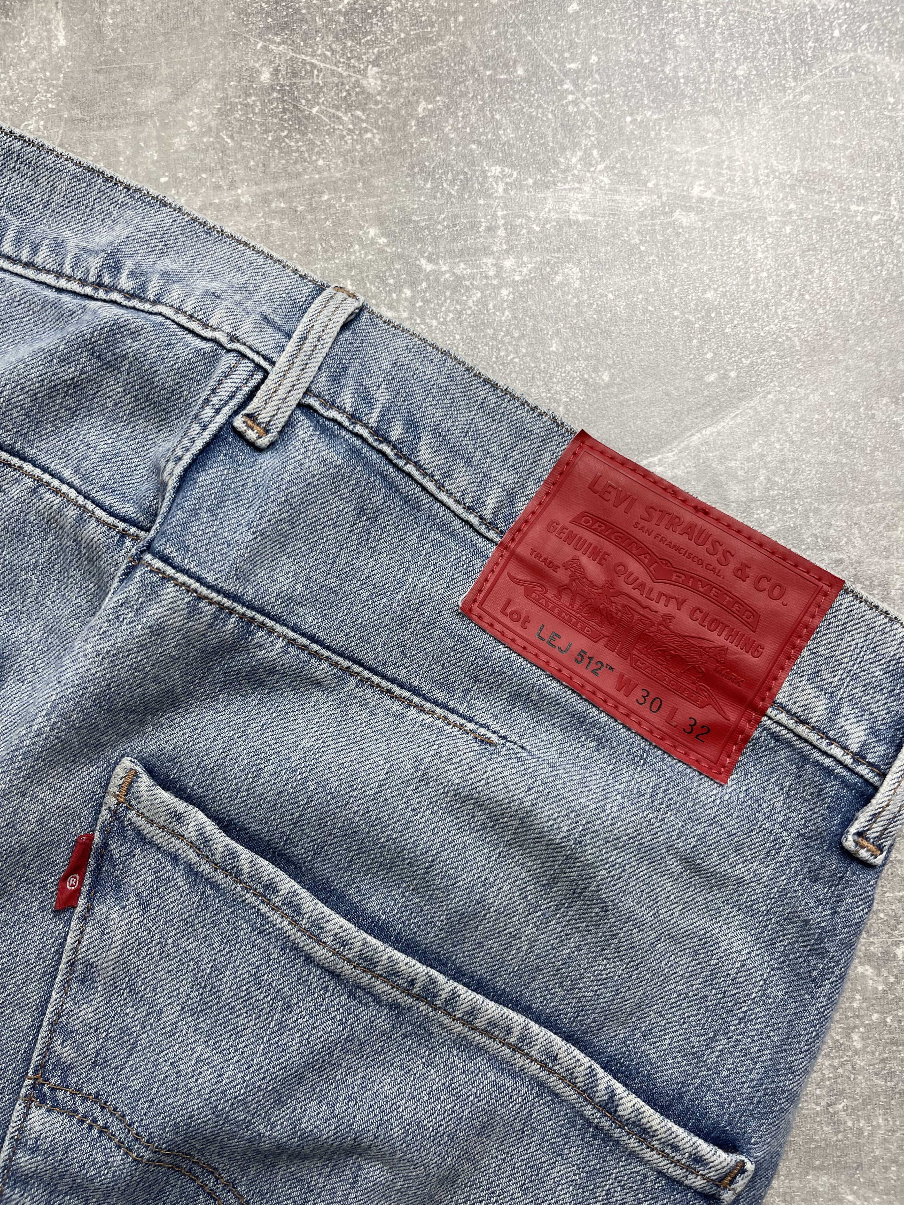 Levi's Levi’s engineered 512 red tab blue jeans Size US 30 / EU 46 - 4 Thumbnail