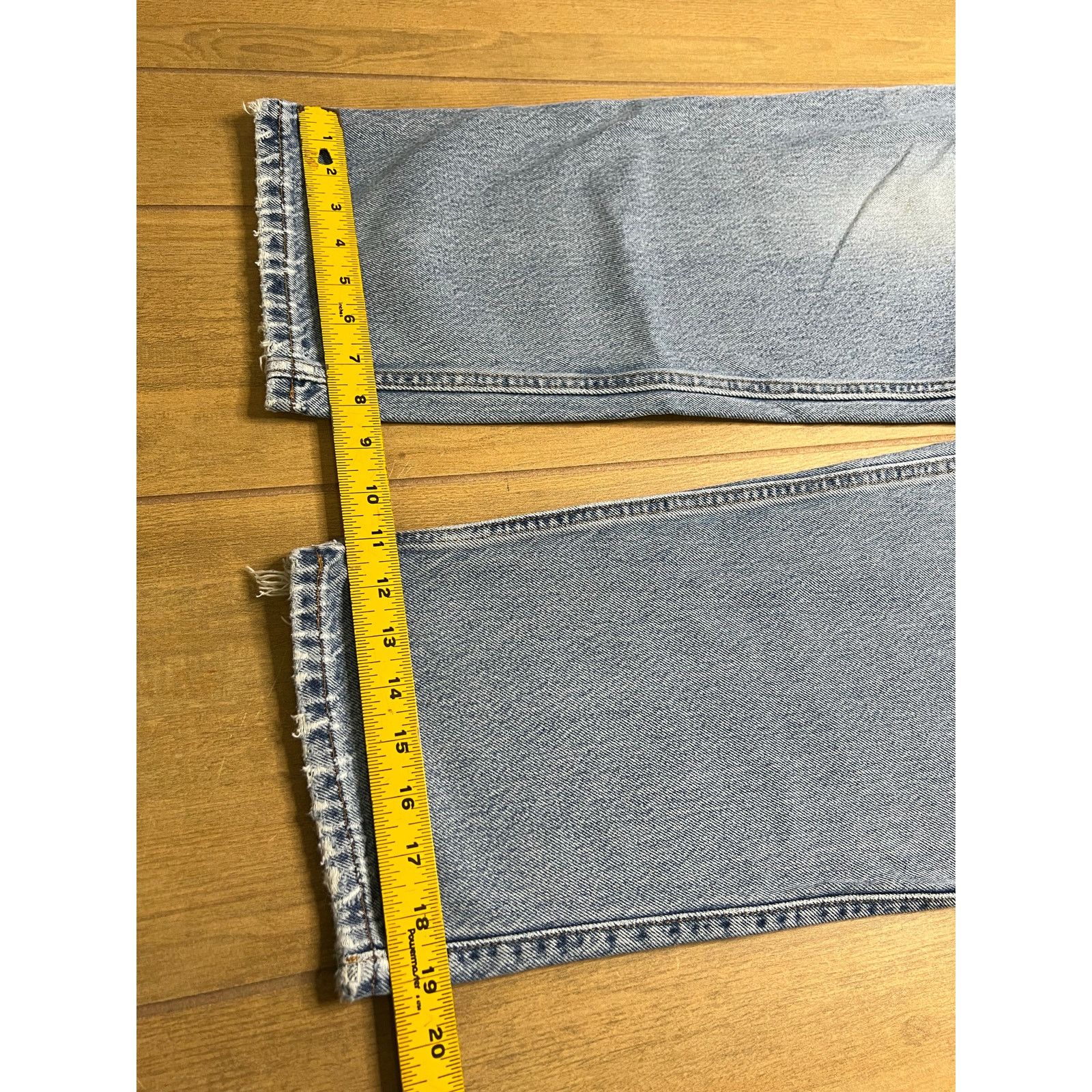 Levi's Vintage Levi’s 545 Loose Fit Jeans Distressed Light Wash 38 Size US 38 / EU 54 - 10 Thumbnail