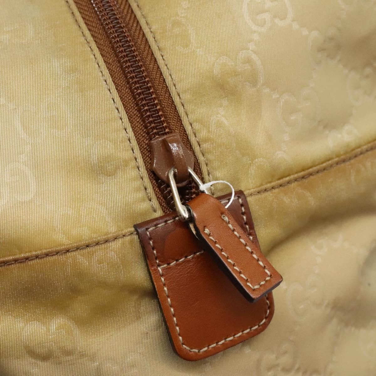 Gucci GUCCI GG Canvas Boston Bag Nylon Beige Size ONE SIZE - 15 Thumbnail