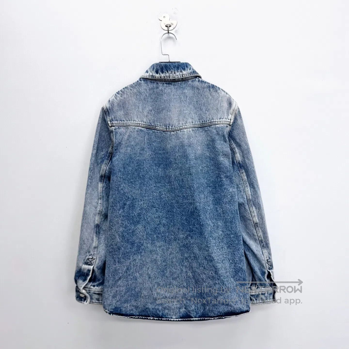 Valentino Valentino Large Logo Denim Jacket| Size XL / US 12-14 / IT 48-50 - 2 Thumbnail