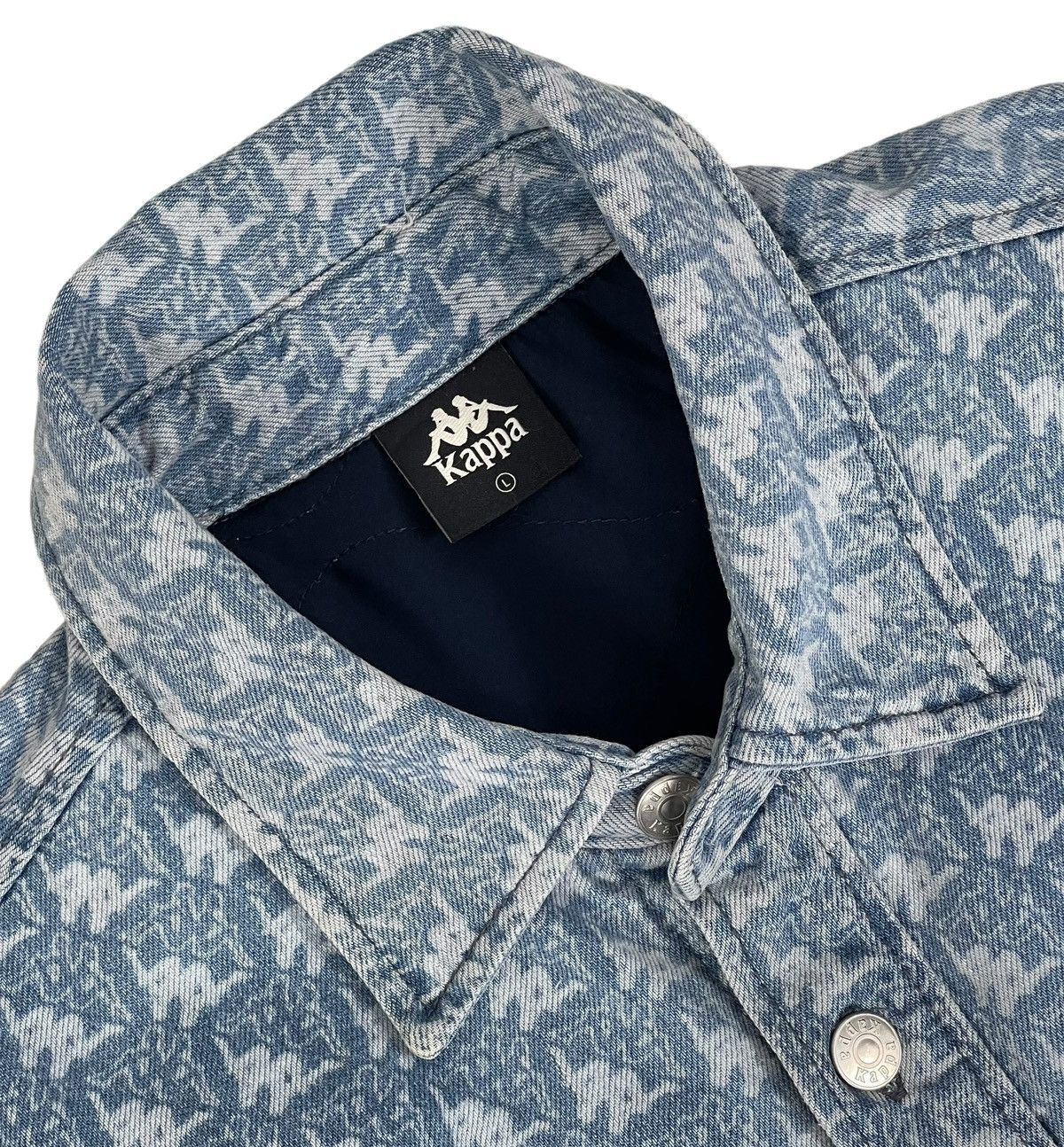 Japanese Brand × Kappa Kappa Long Jeans Jacket Size US L / EU 52-54 / 3 - 6 Thumbnail