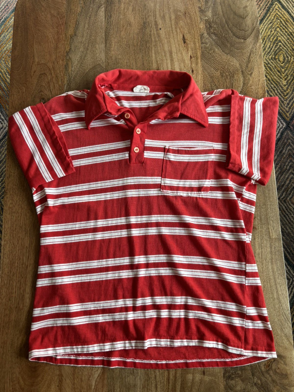 Other Vintage single stitch button up striped shirt Size US M / EU 48-50 / 2 - 1 Thumbnail