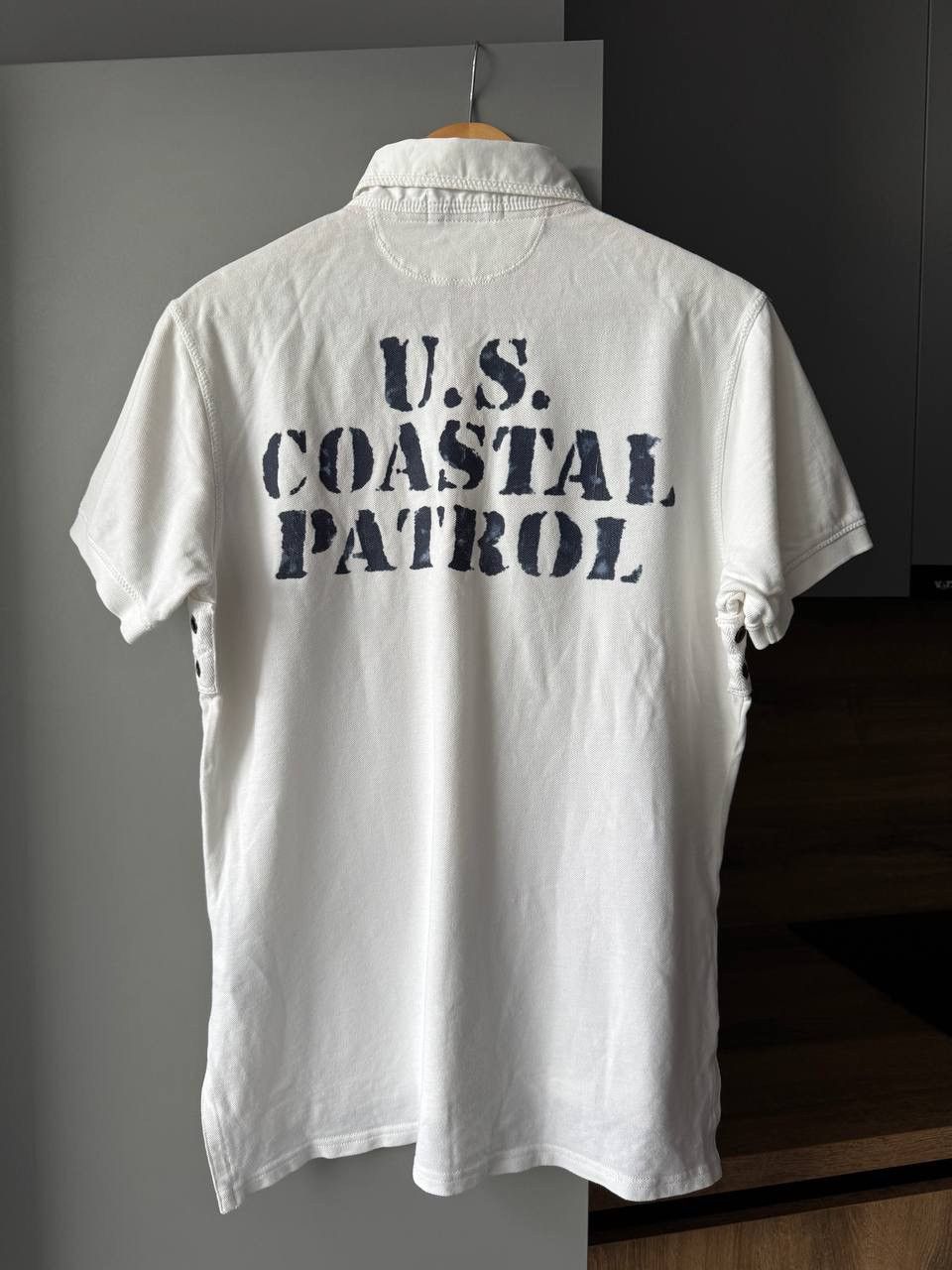 Polo Ralph Lauren Vintage 90’s Polo Ralph Lauren U.S Coastal Patrol Polo Size US M / EU 48-50 / 2 - 2 Thumbnail