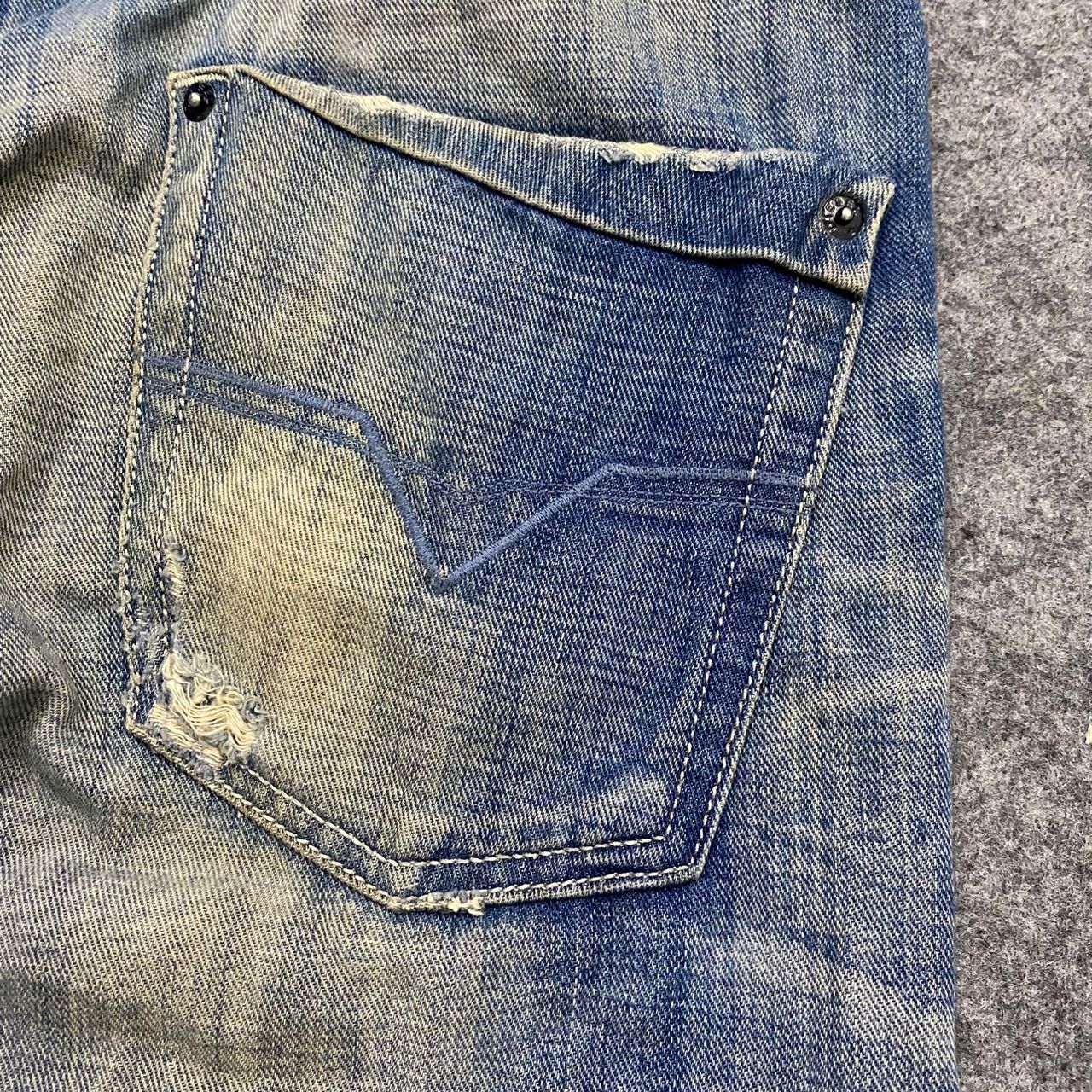 Diesel 💥Best Offer💥Vintage Diesel Industry Distressed Denim Size US 34 / EU 50 - 13 Thumbnail