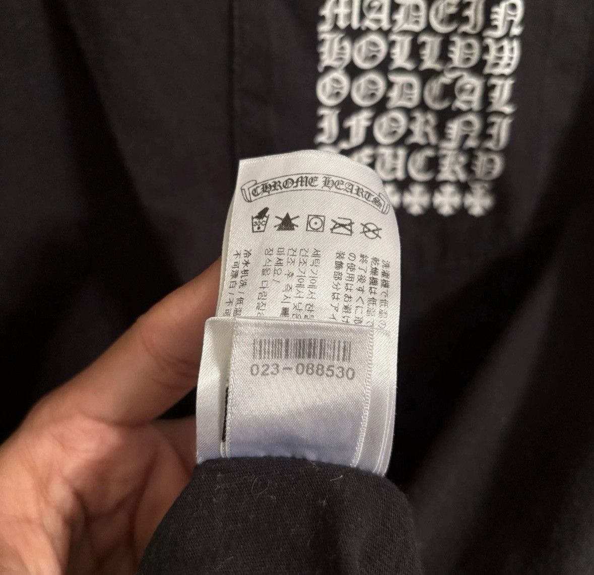 Chrome Hearts Size M Chrome Hearts Multi Logo T-Shirt' Black' Clean Rare Size US M / EU 48-50 / 2 - 21 Thumbnail