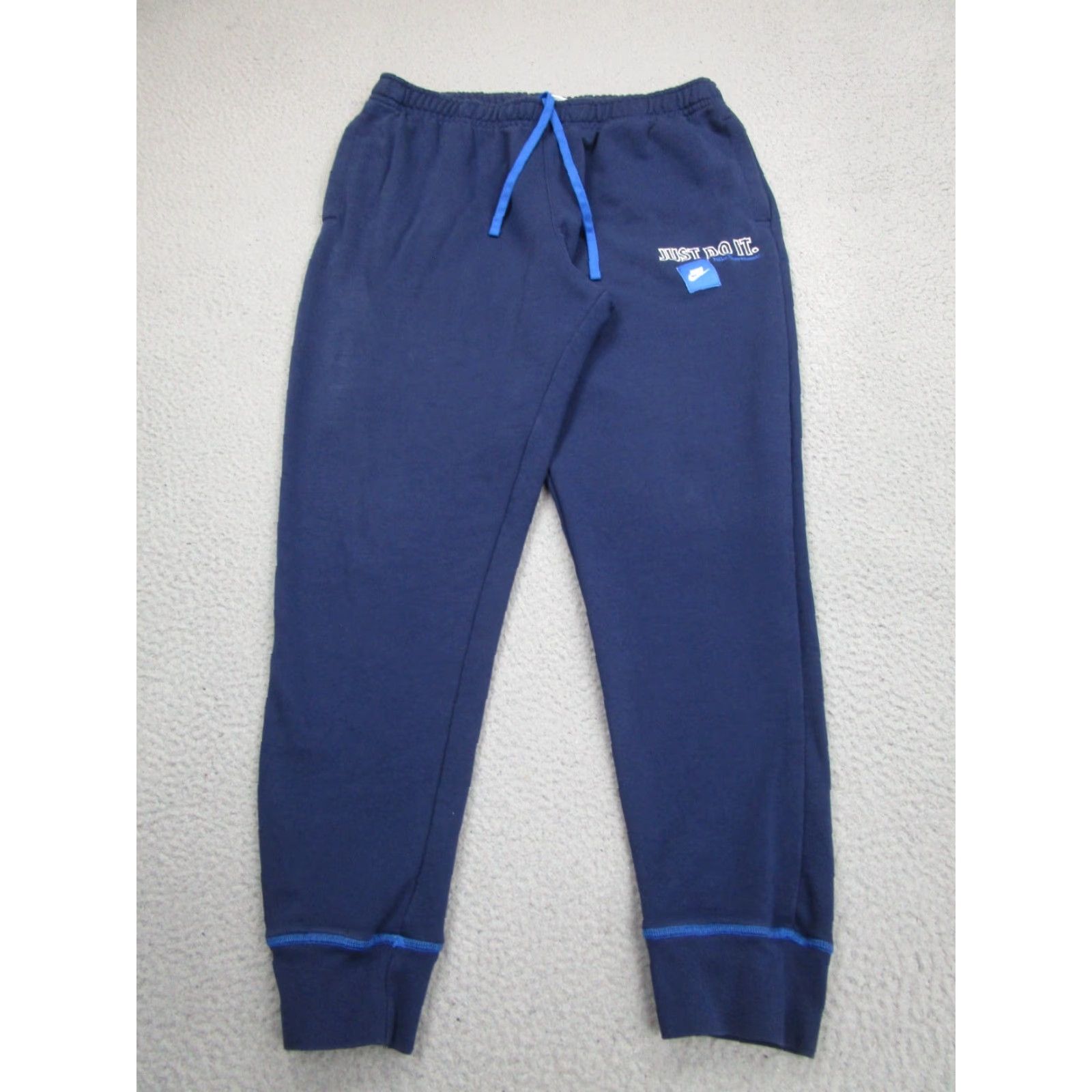 Nike Nike Club Fleece Joggers Mens XL Blue Sweatpants Athleisure Pants Lounge Size US 36 / EU 52 - 2 Thumbnail
