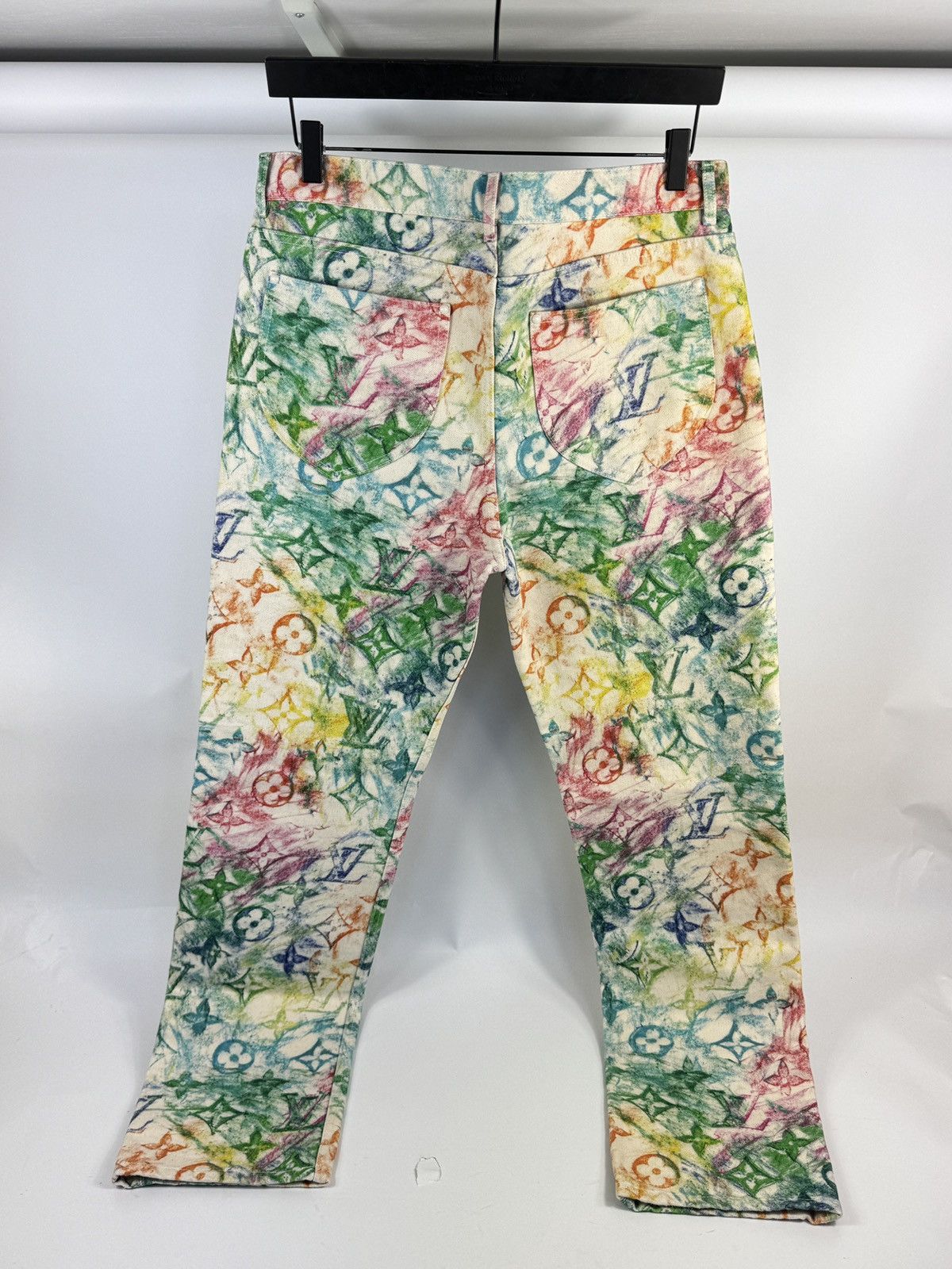 Louis Vuitton Louis Vuitton Crayon Monogram Denim Jeans Size US 34 / EU 50 - 2 Thumbnail