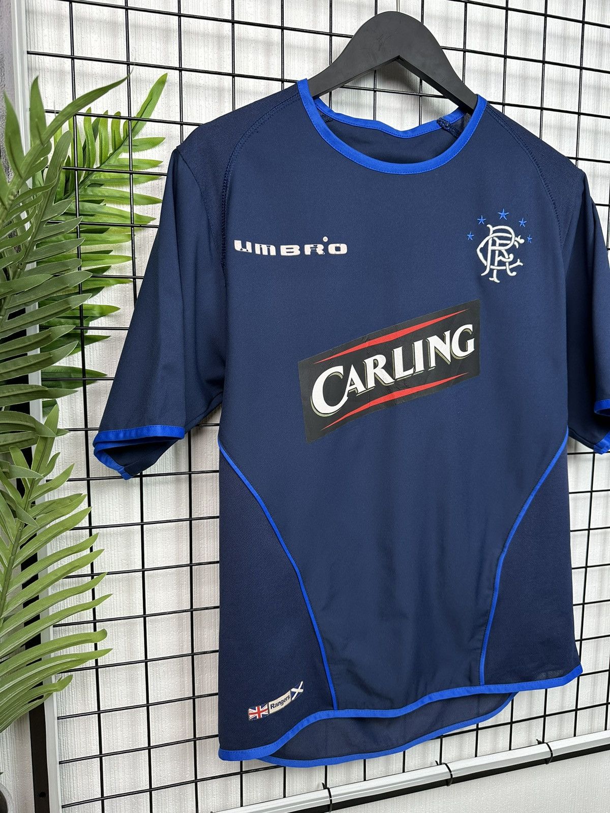 Umbro × Vintage Glasgow Rangers vintage 00’s training jersey Umbro Men Navy Size US M / EU 48-50 / 2 - 3 Thumbnail