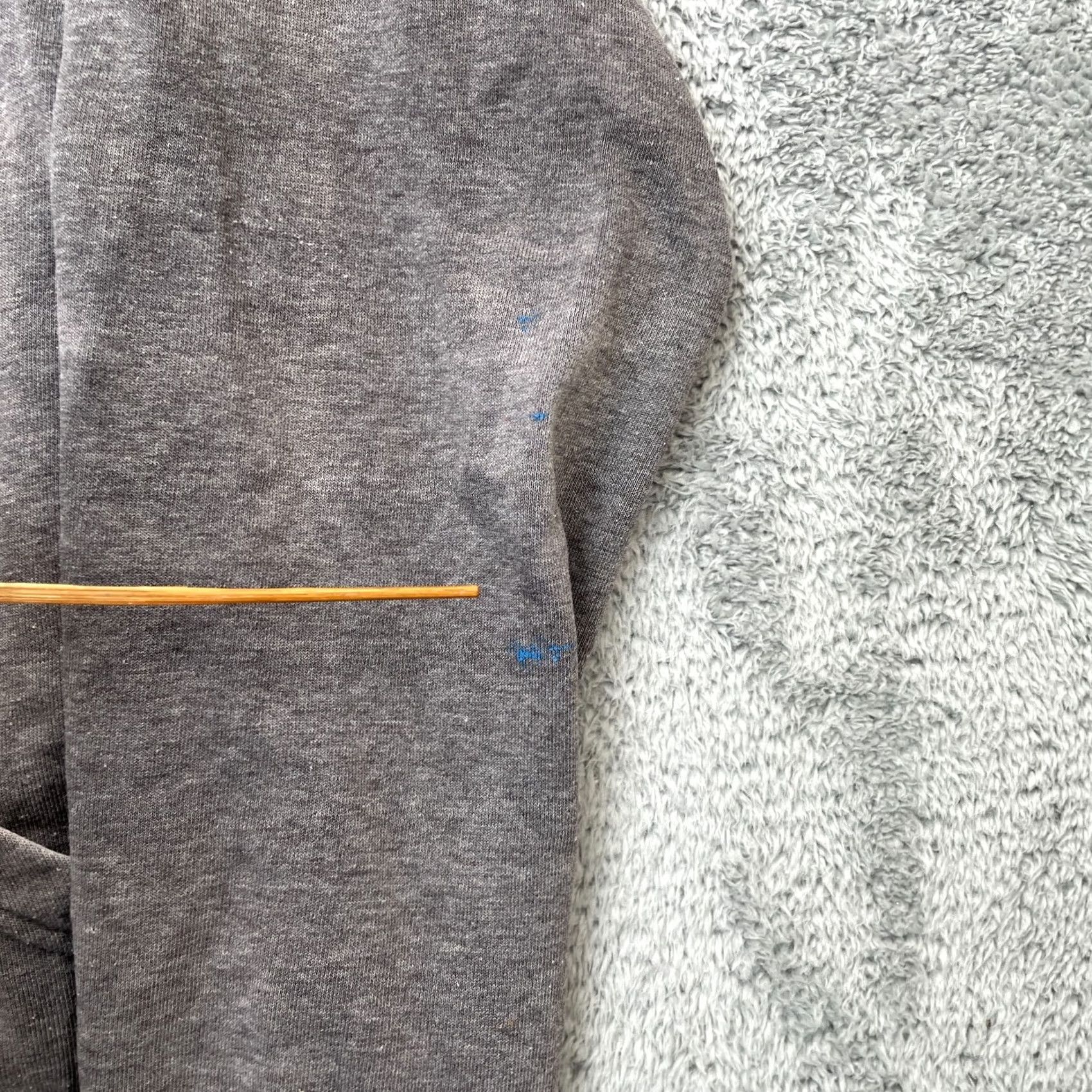 Neighborhood Oaklandish Hoodie Mens M Gray Full Zip Fleece Graphic Print Logo Pockets Neighbourhood Quality Goods Size US M / EU 48-50 / 2 - 4 Thumbnail