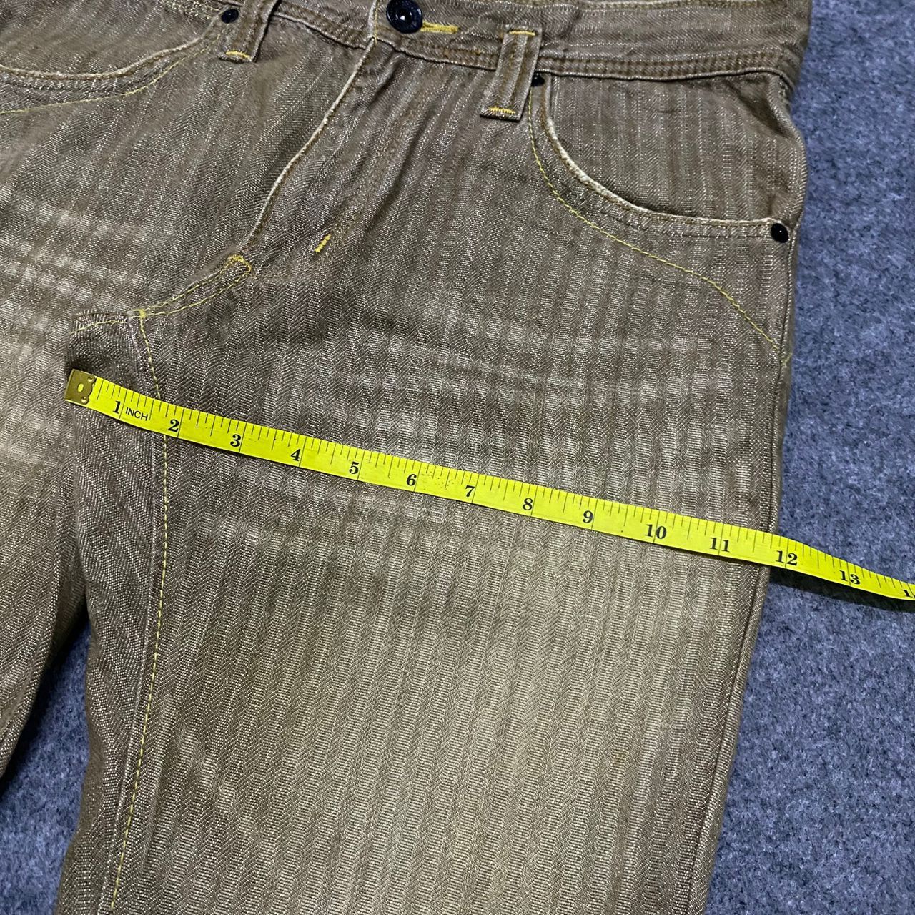 If Six Was Nine 💥Best Offer💥Vintage Wrangler Flare Denim Jeans Size US 34 / EU 50 - 6 Thumbnail