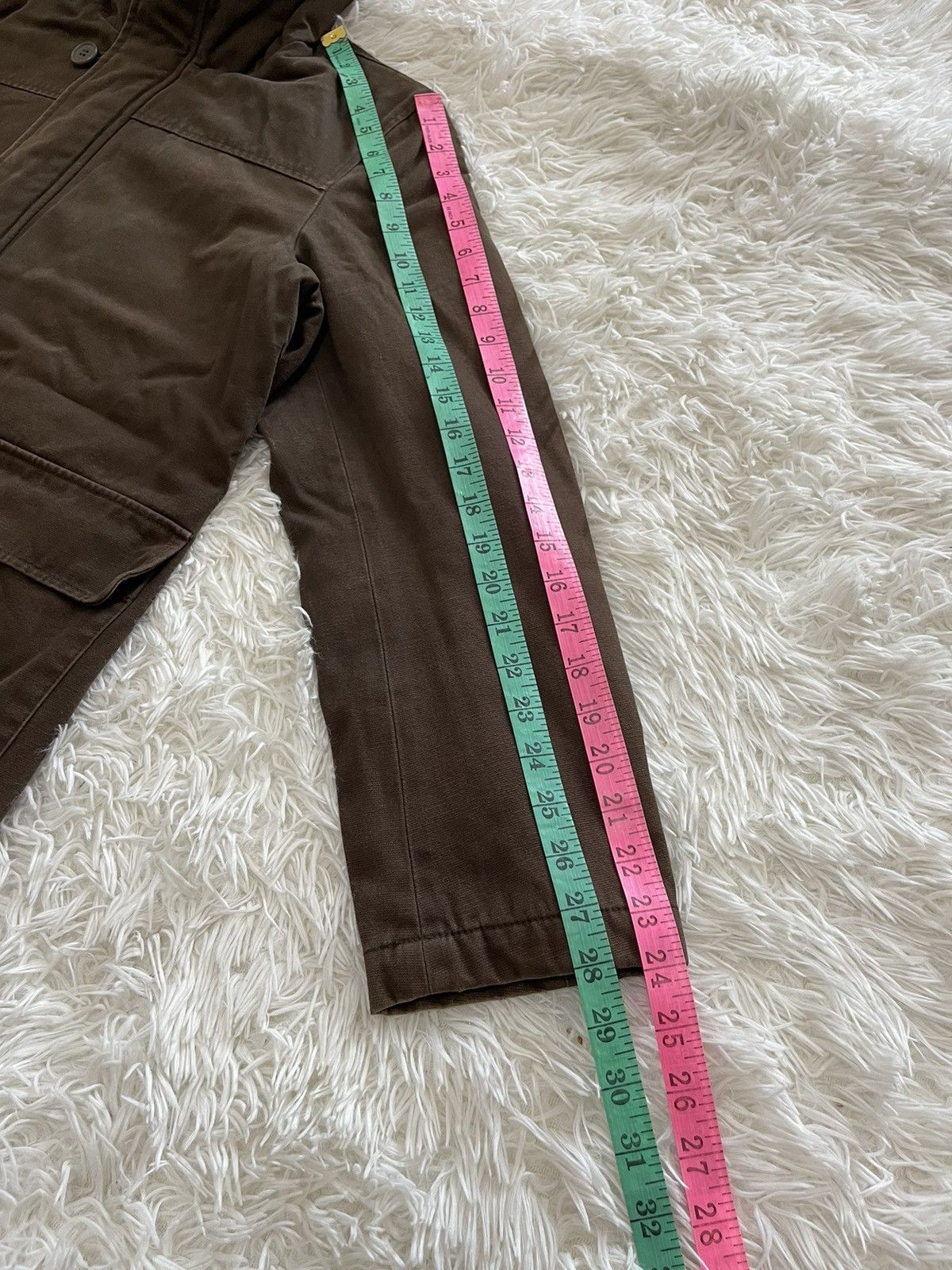 Michel Klein × Vintage Michel Klein Homme Fur Trimmed Linning Jacket Size M / US 6-8 / IT 42-44 - 16 Thumbnail