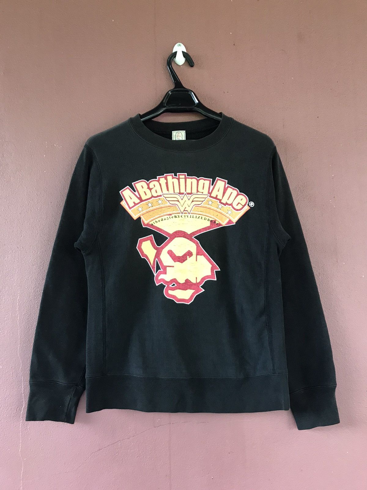 Bape Wonder Woman Crewneck Size US XS / EU 42 / 0 - 1 Thumbnail
