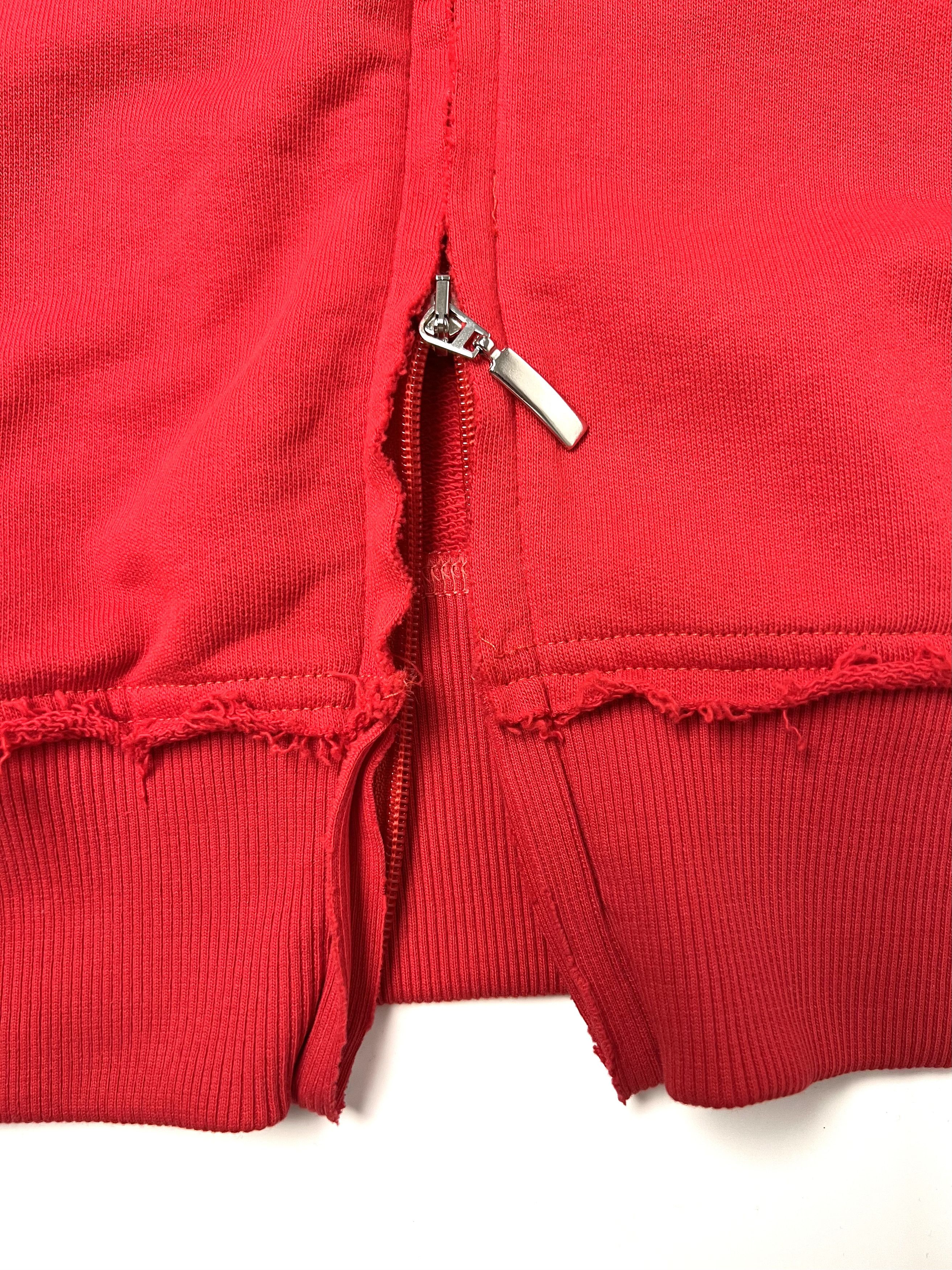 Lamborghini CORINO LAMBORGHINI / KITESURFING, RED SWEATSHIRT W / ZIPPER Size US XL / EU 56 / 4 - 16 Thumbnail