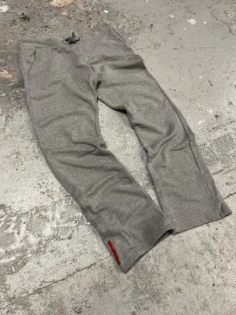 Prada 2000s Prada Linea Rossa Grey Cozy Suitpants Size US 32 / EU 48 - 2 Thumbnail