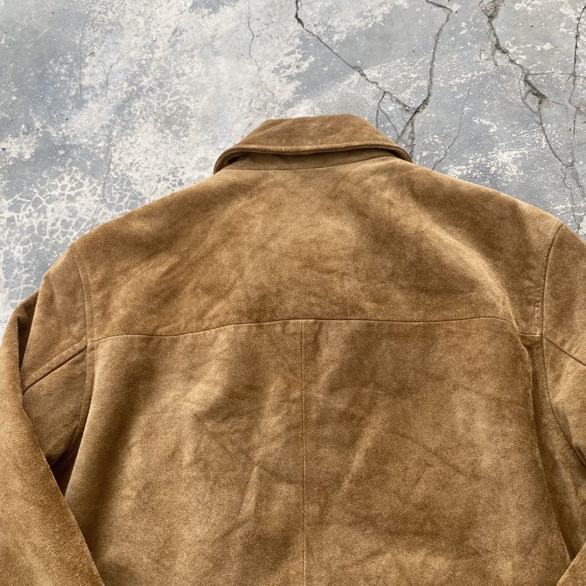 Gap Vintage GAP Authentic Suede Leather Jacket Size US L / EU 52-54 / 3 - 9 Thumbnail