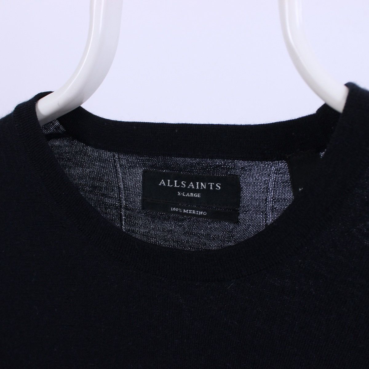 Allsaints AllSaints Merino Wool Knitwear Long Sleeve Size US L / EU 52-54 / 3 - 3 Thumbnail