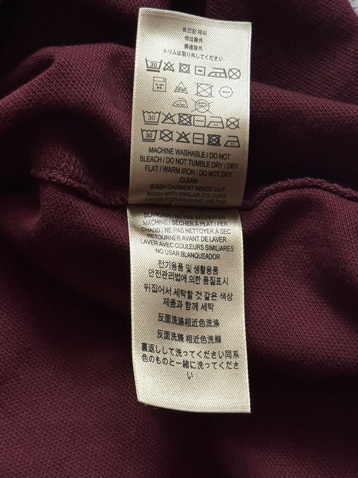 Burberry × Designer Burberry Brit M polo button up tee T-shirt burgundy MAN Size US M / EU 48-50 / 2 - 13 Thumbnail