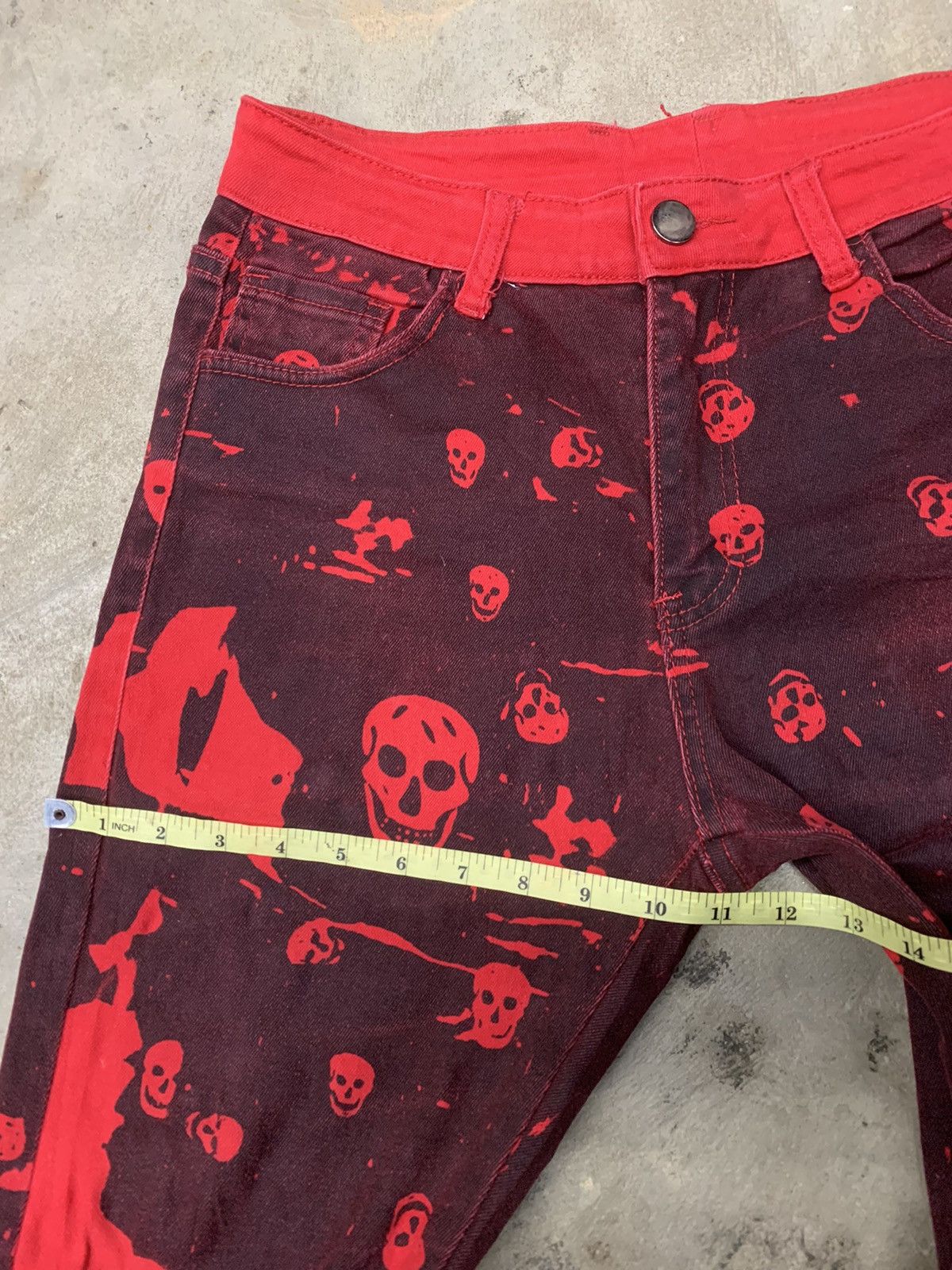 Designer × If Six Was Nine × Japanese Brand Skull punk style JAPANESEBRAND Size US 31 - 11 Thumbnail