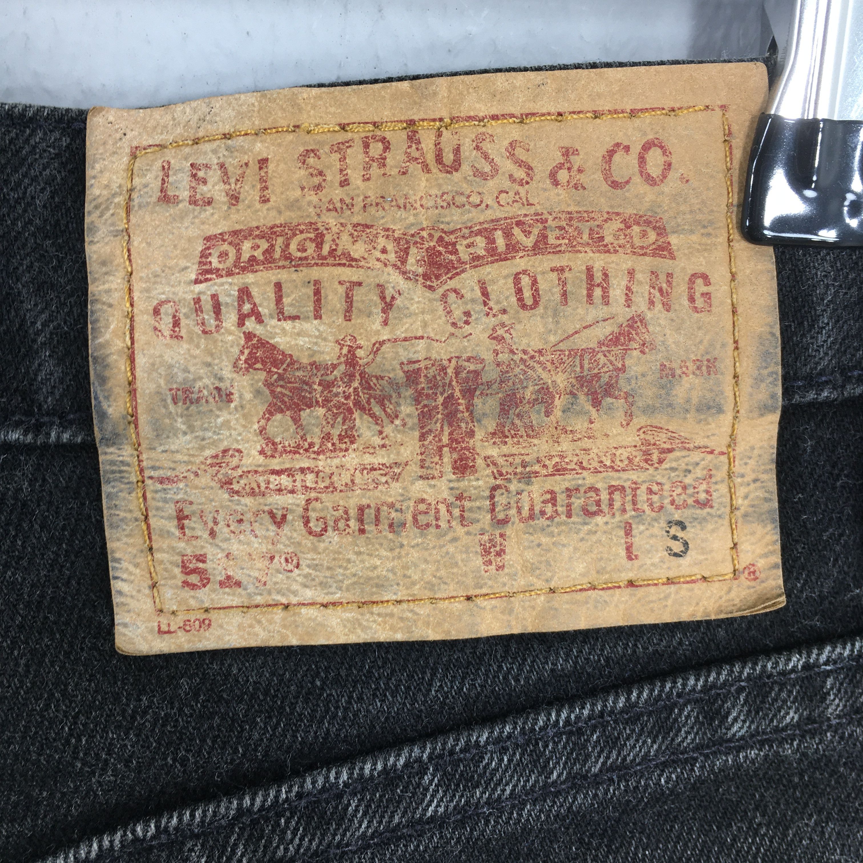 Levi's Size 27x28.5 Vintage Levi' 517 Flare Bootcut Jeans S2022 Size 27" / US 4 / IT 40 - 13 Thumbnail