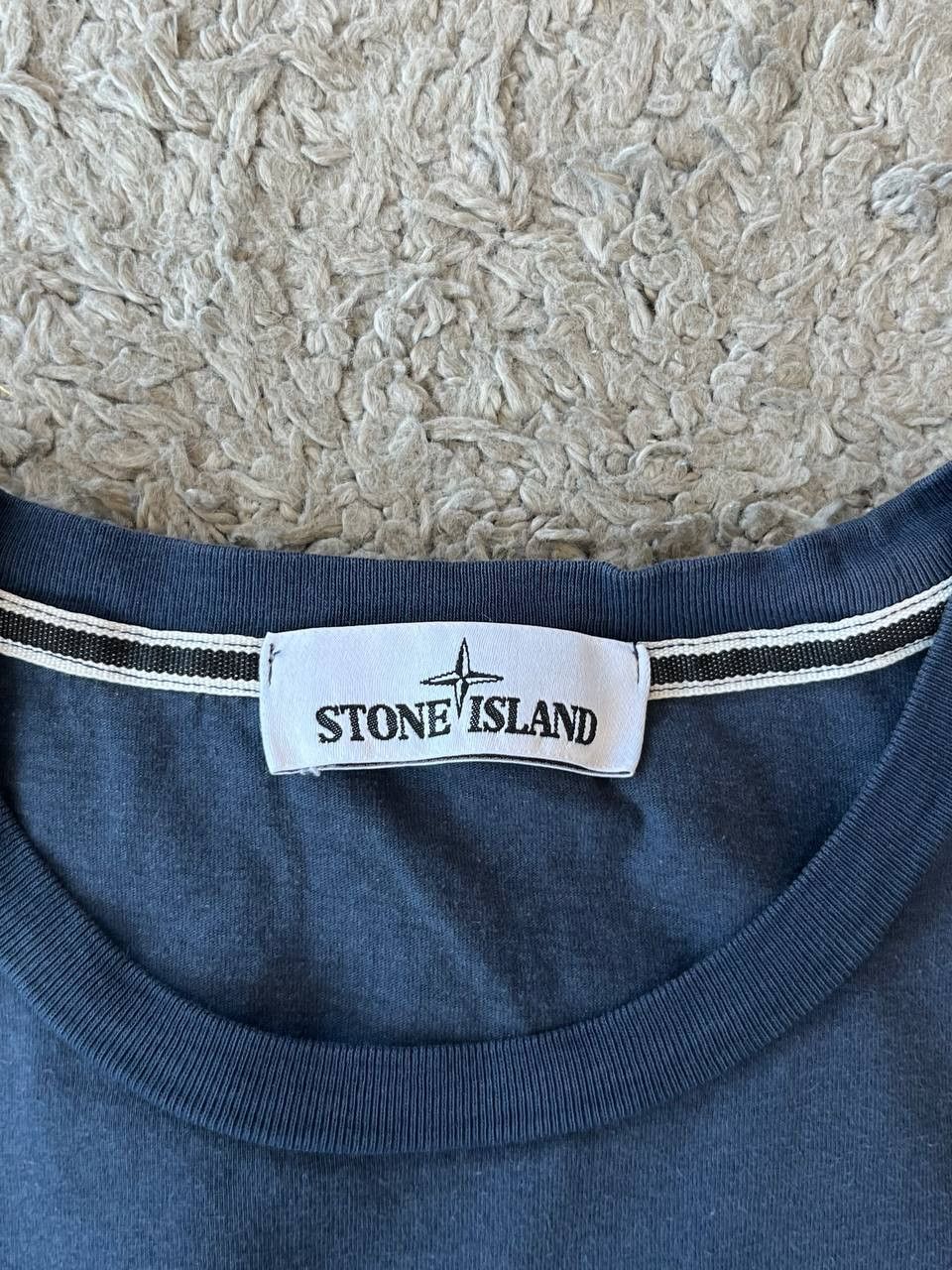 Stone Island STONE ISLAND Modern T-shirt Big Logo Blue Color size XL Size US XL / EU 56 / 4 - 9 Thumbnail