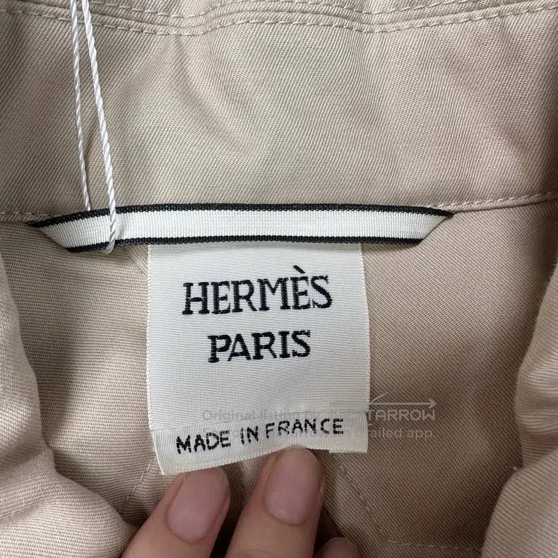Hermes Hermes Khaki Belted Asymmetrical Duster Coat Size XXS / US 00 / IT 34 - 5 Thumbnail
