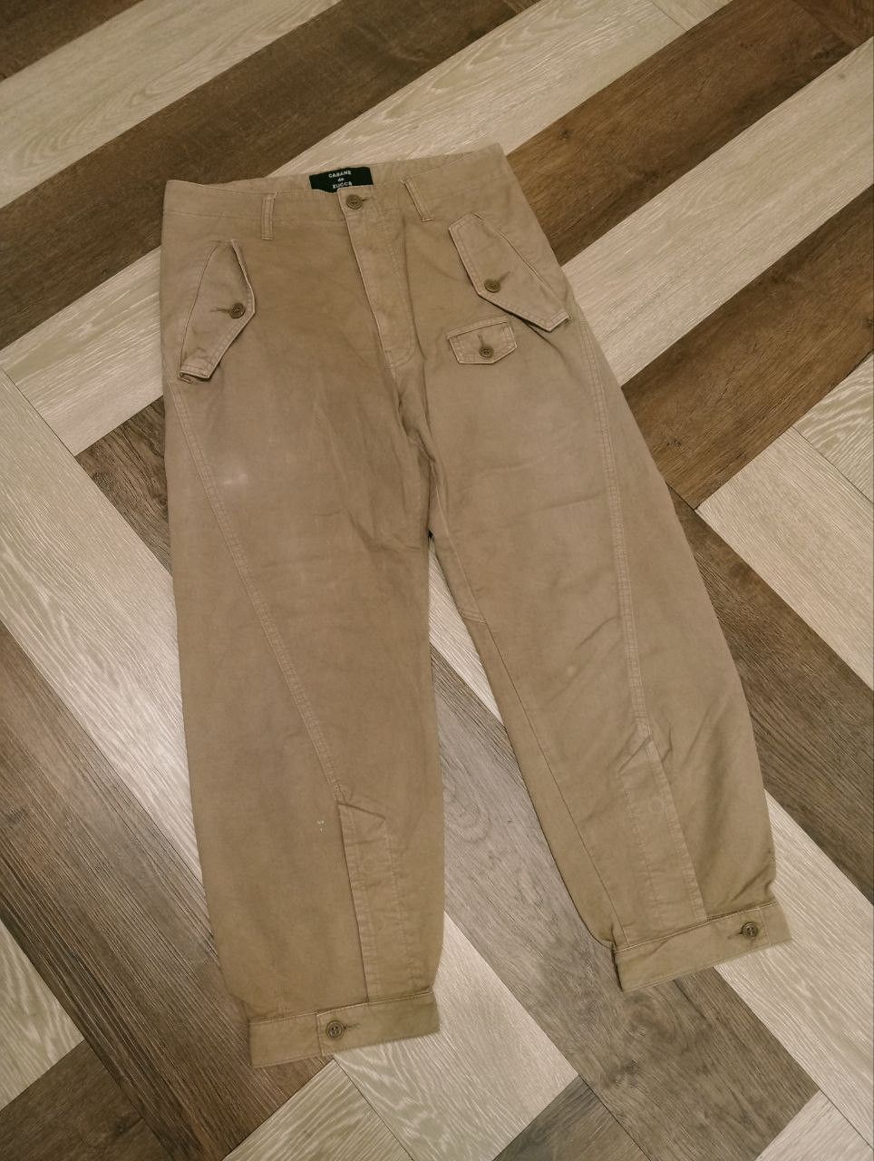 CABANE de ZUCCa VINTAGE CABANE DE ZUCCA ISSEY MIYAKE PANTS Size US 31 - 2 Thumbnail