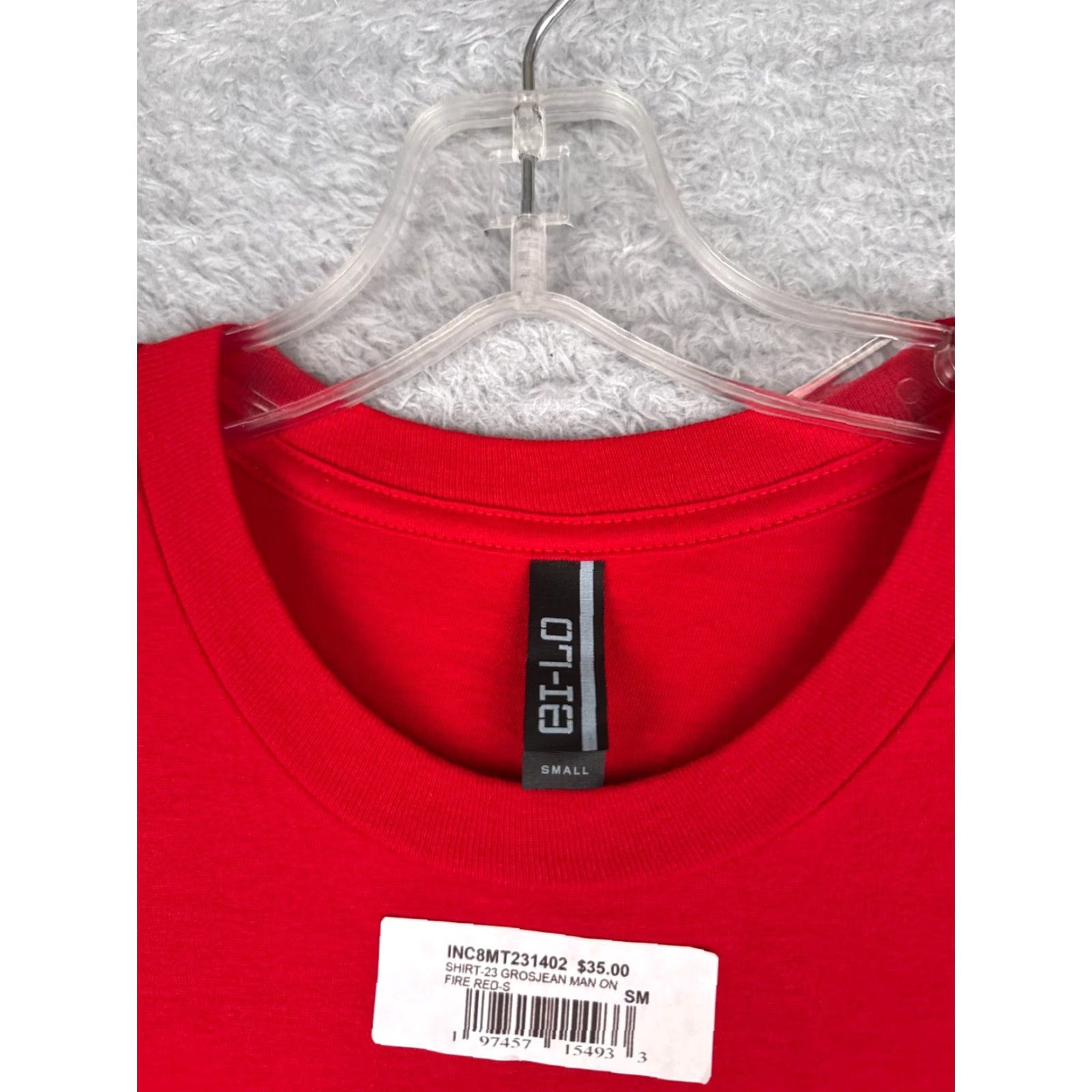 Vintage Indycar Shirt Men Red Slim Size S Cotton 2020s Logo Short Sleeve Crew Neck EI-LO INC T-Shirt Racing Garment Care Easy Care All Seasons - 2000s-2020s Size US S / EU 44-46 / 1 - 7 Thumbnail